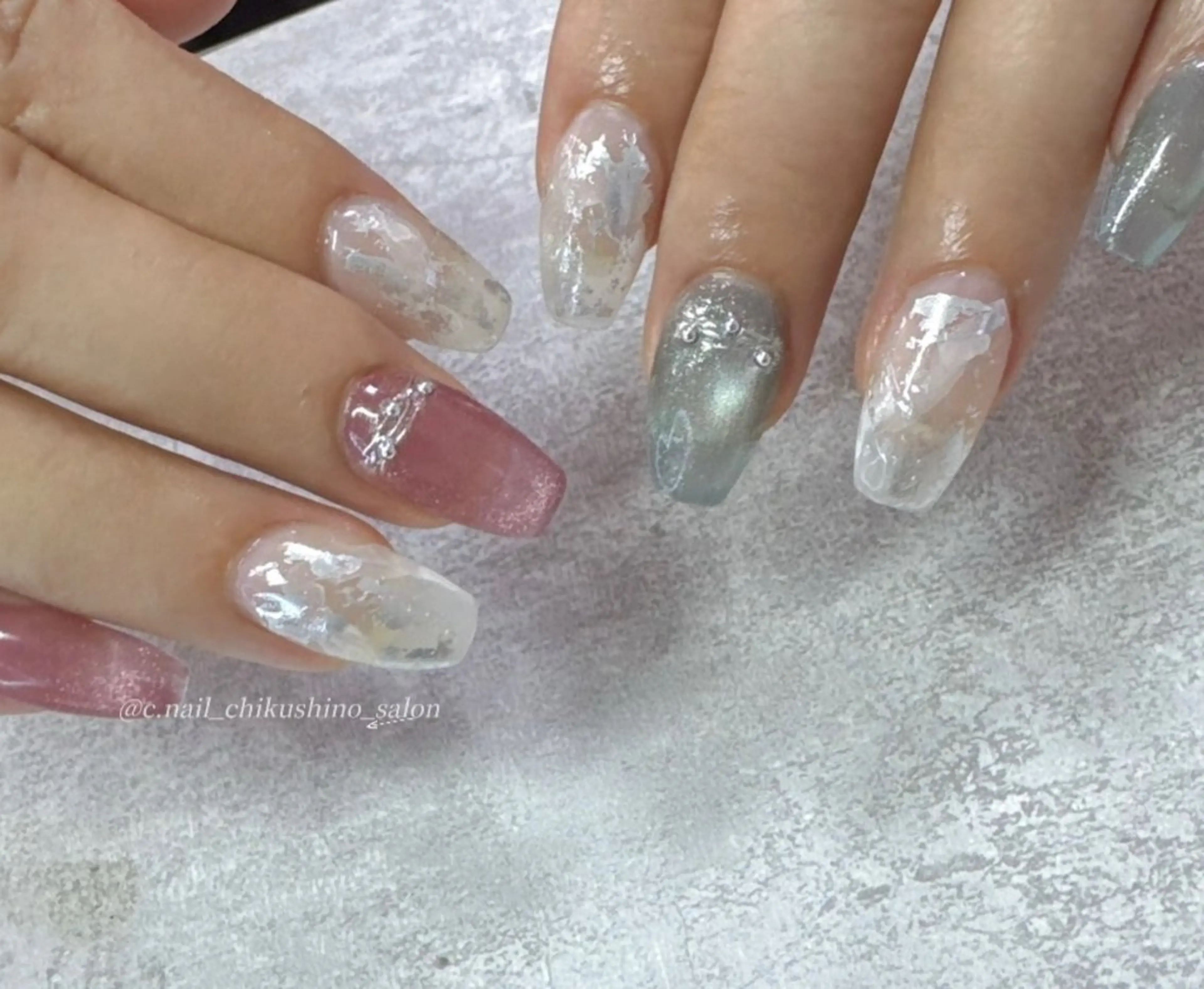 ネイル ハンドネイル C.Nail &Eye筑紫駅のネイルデザイン