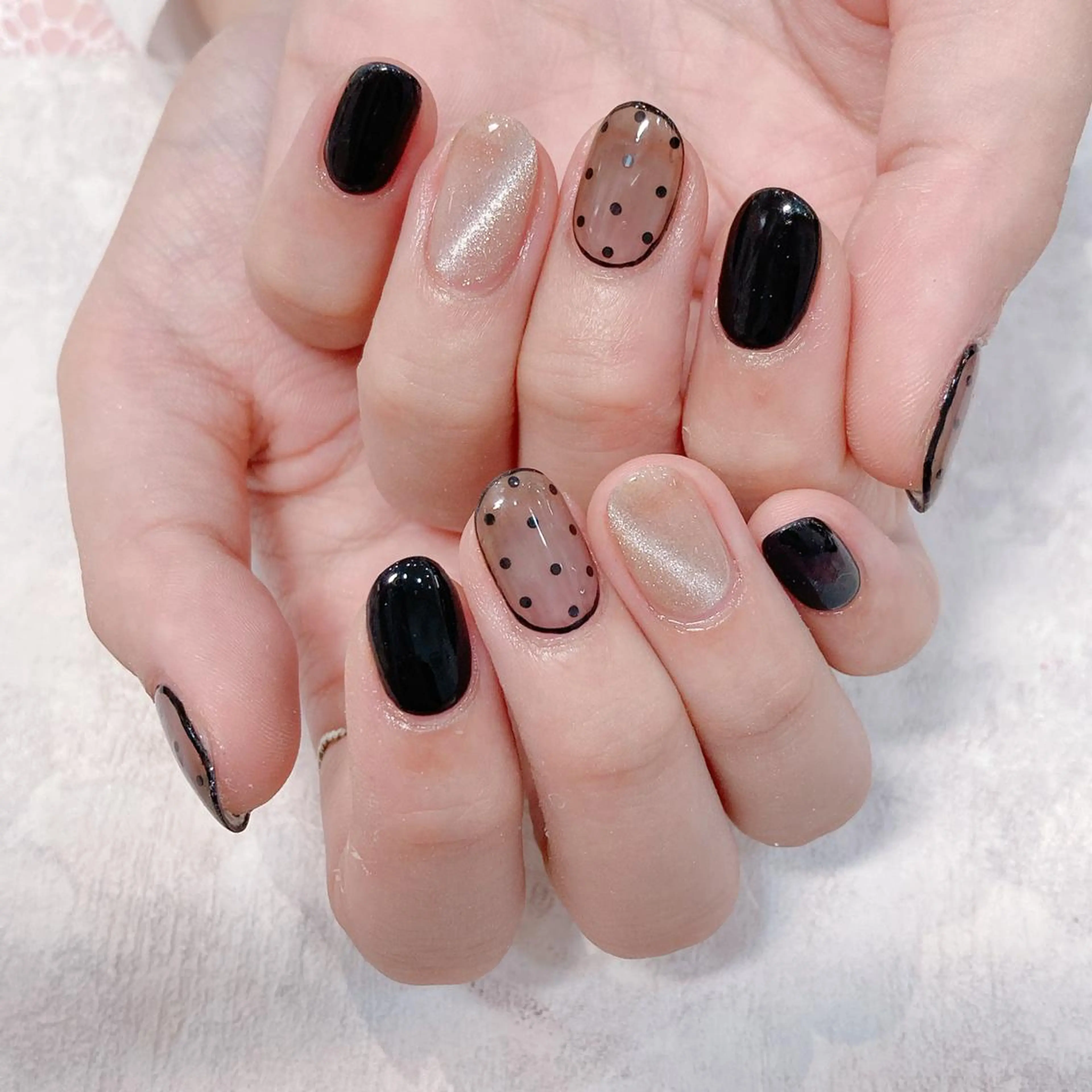 ネイル バニーアイズ　ネイル ニューオータニ博多店のネイルデザイン