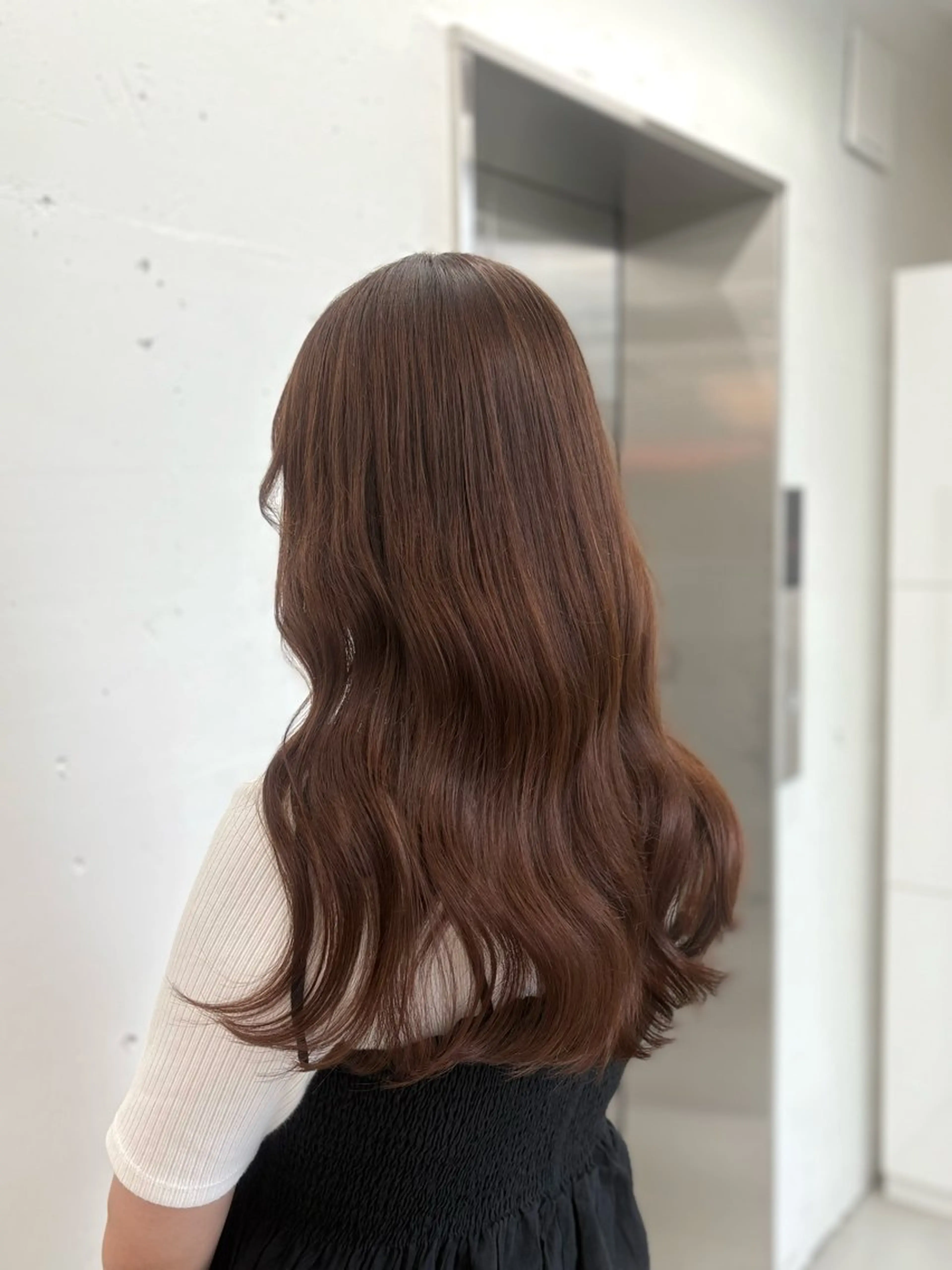 ロング カラー ブリーチ ブラウンカラー キャラメルブラウン 透明感カラー ナチュラルブラウン ヘアカラー 🌟ゆりあ🌟 JILLSTUDIOのヘアスタイル