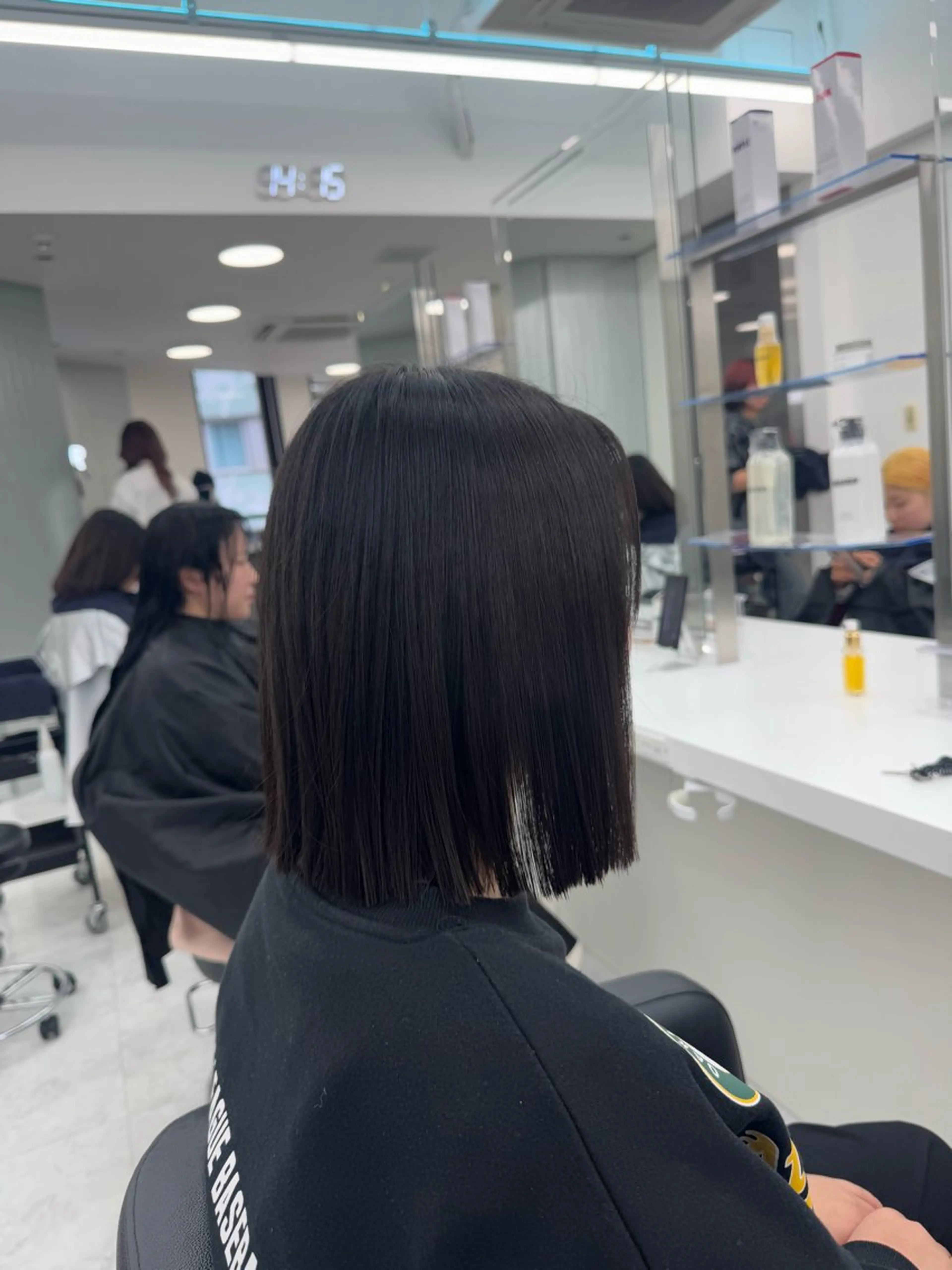 ショート noa🎀美髪縮毛/ 透明感カラーのヘアスタイル