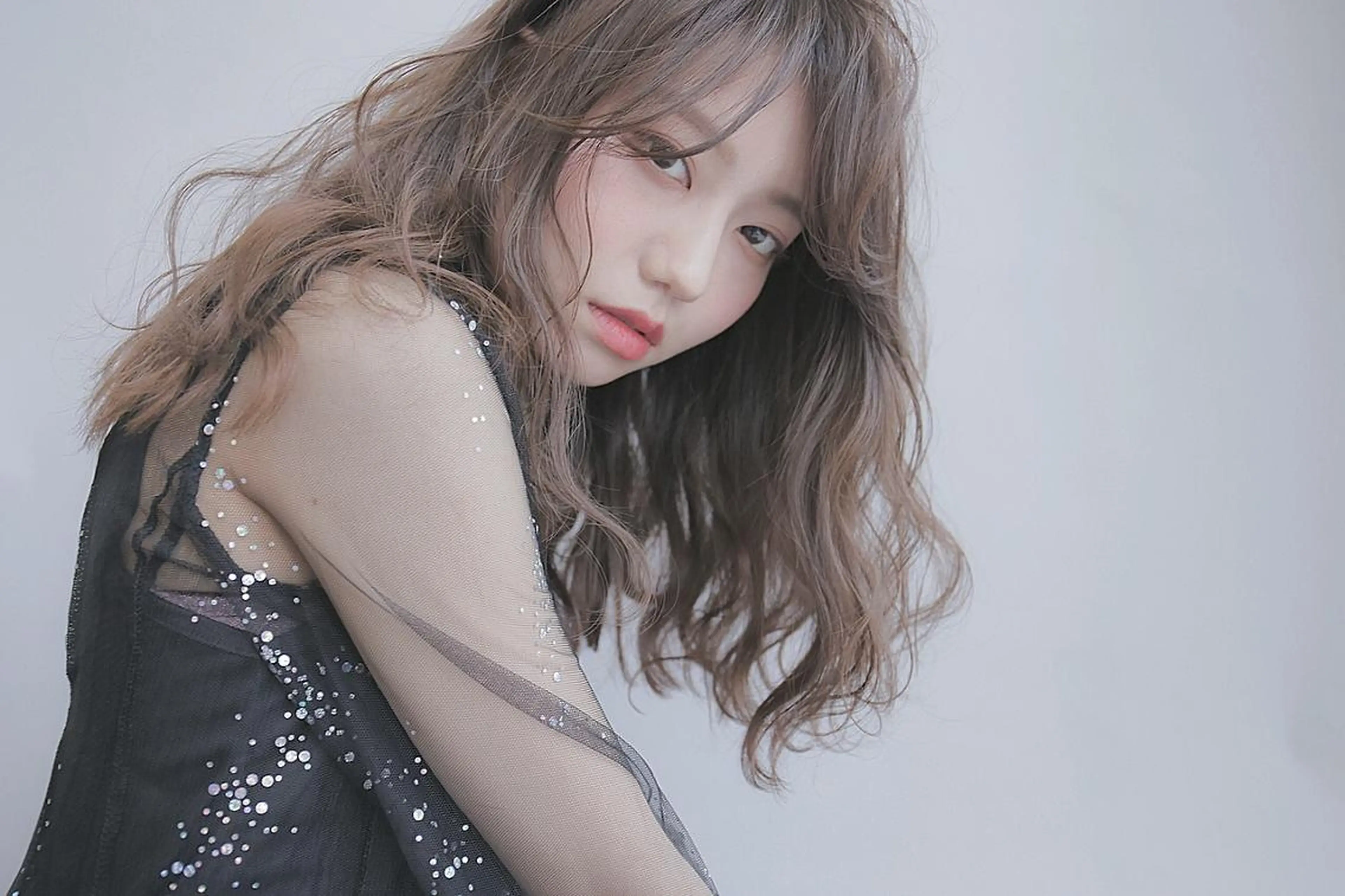 セミロング カラー カット ヘアカラー beauty: beast 大町店のヘアスタイル