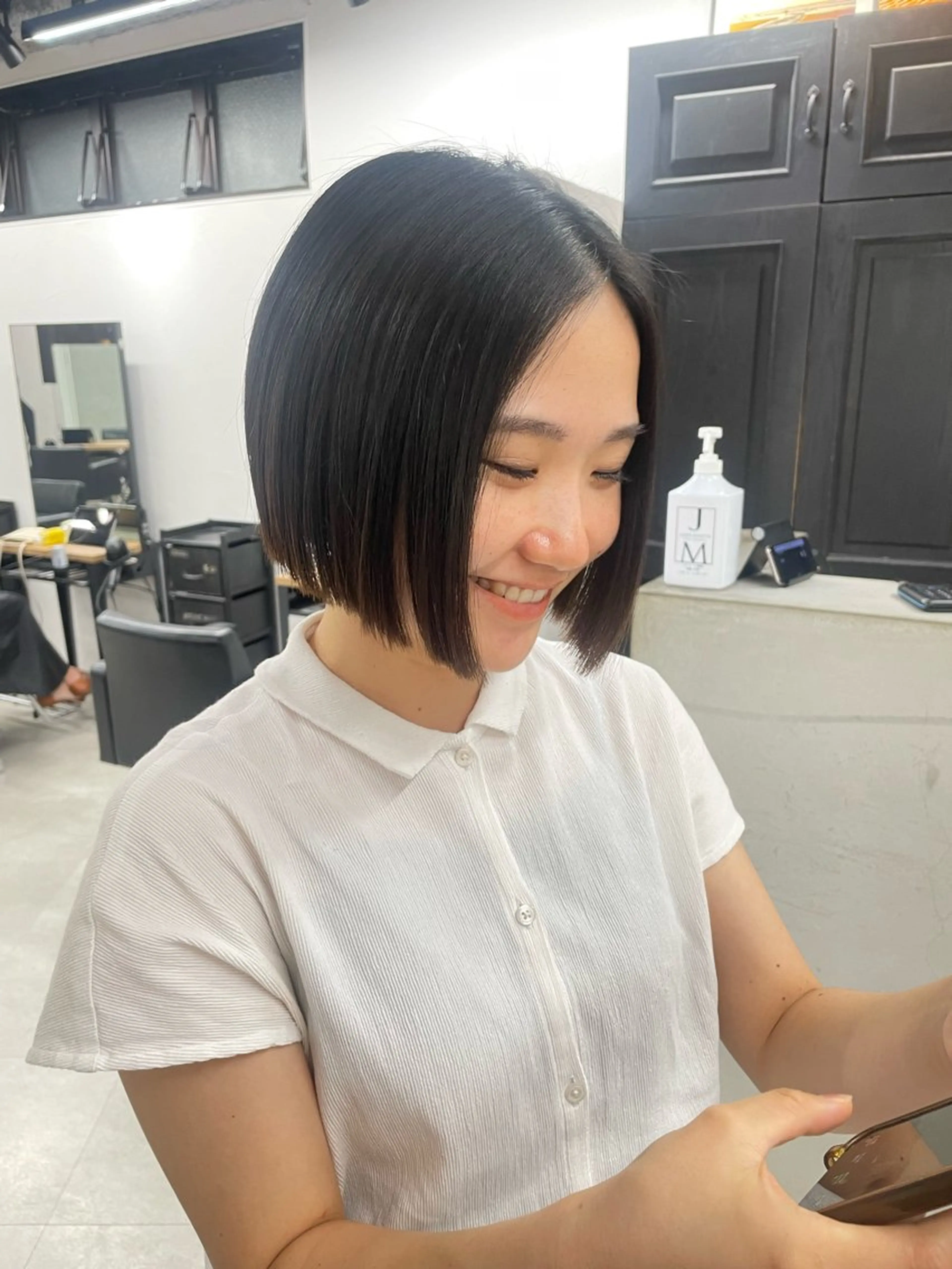 ショート Rico / bob/グレージュのヘアスタイル