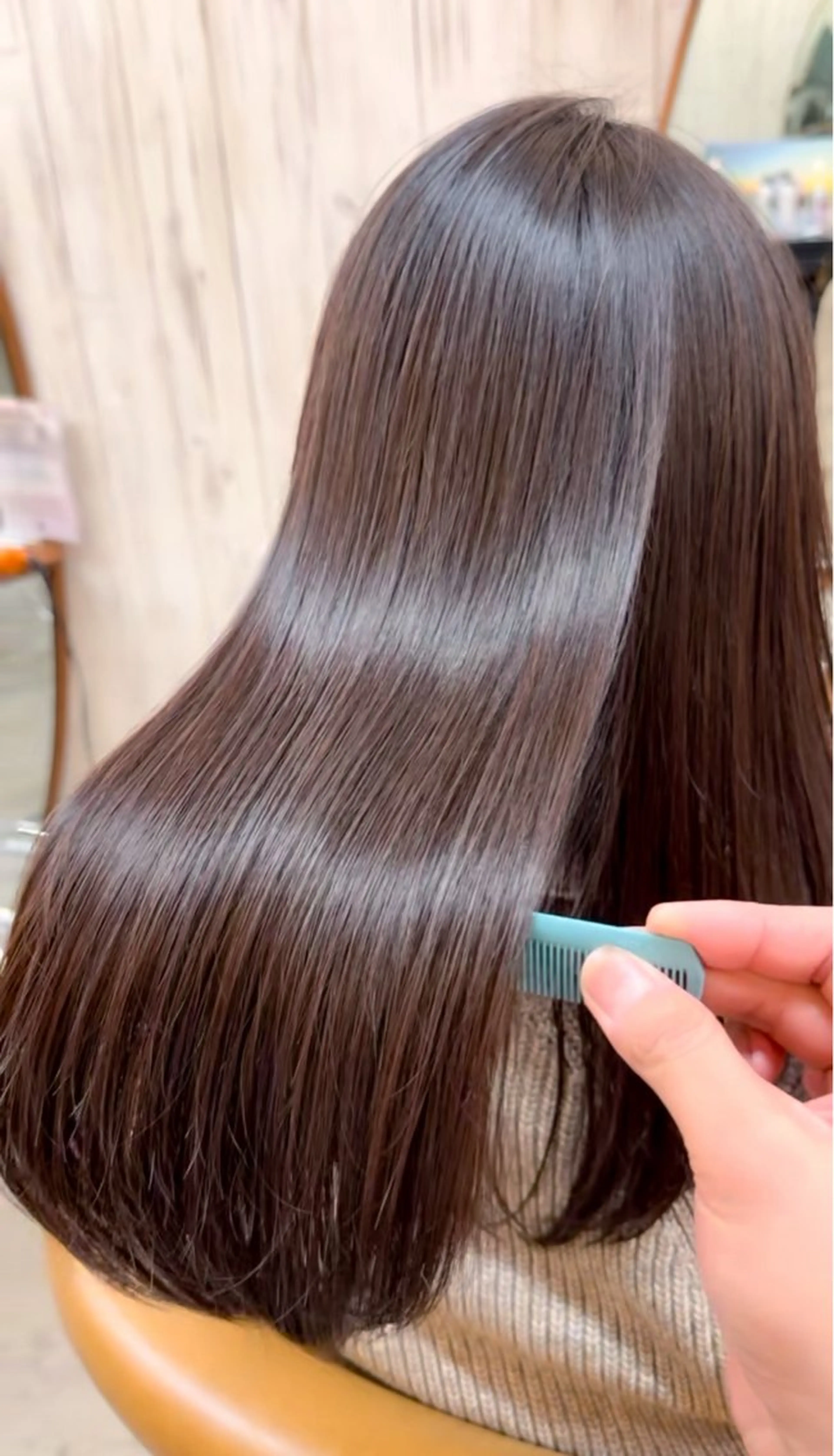 ロング カラー 髪質改善 縮毛矯正 カット ヘアカラー 縮毛矯正 トリートメント 巻ける縮毛矯正✨ ボブ/ショートともきのヘアスタイル