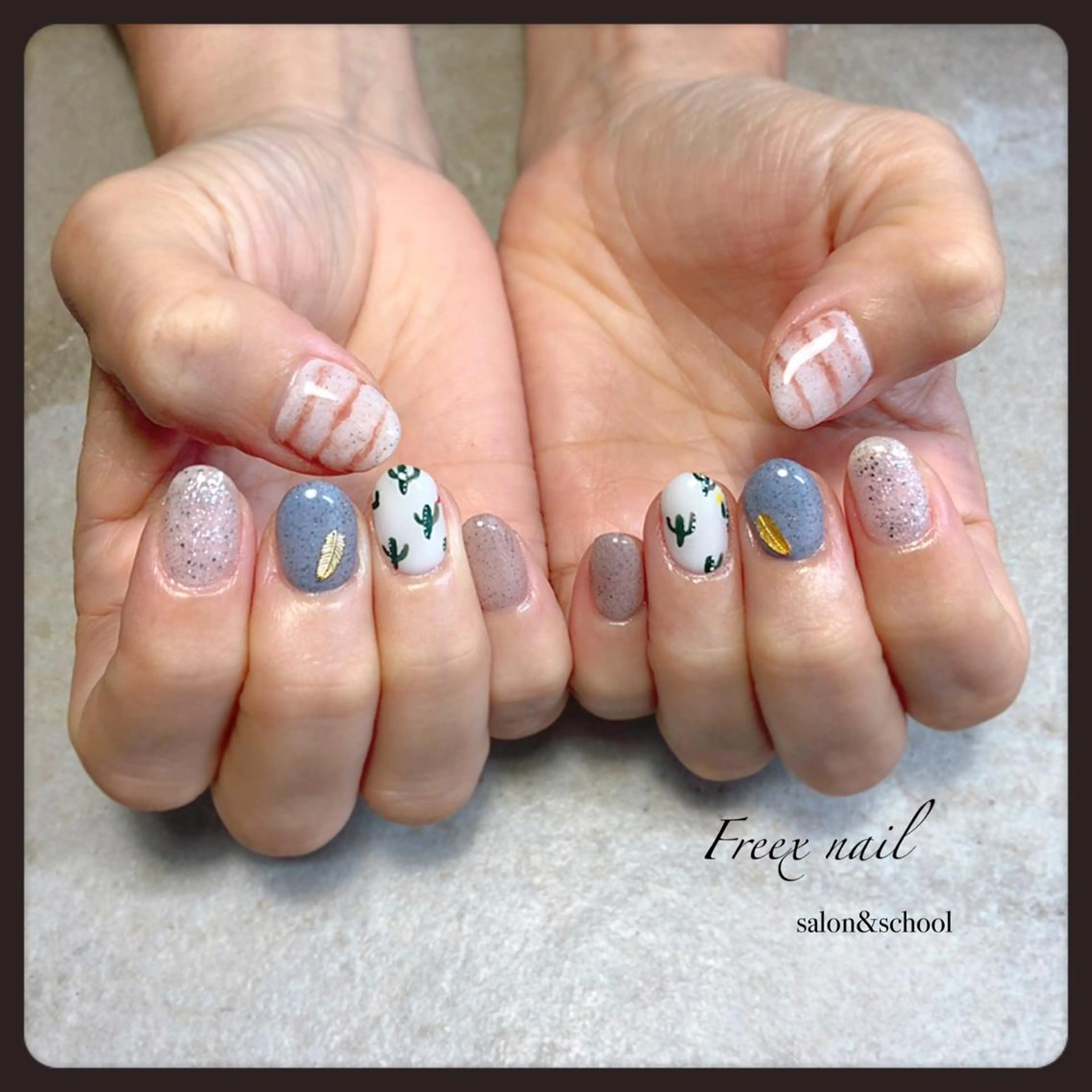 ネイル freex nail /ニュアンス/個性派のネイルデザイン