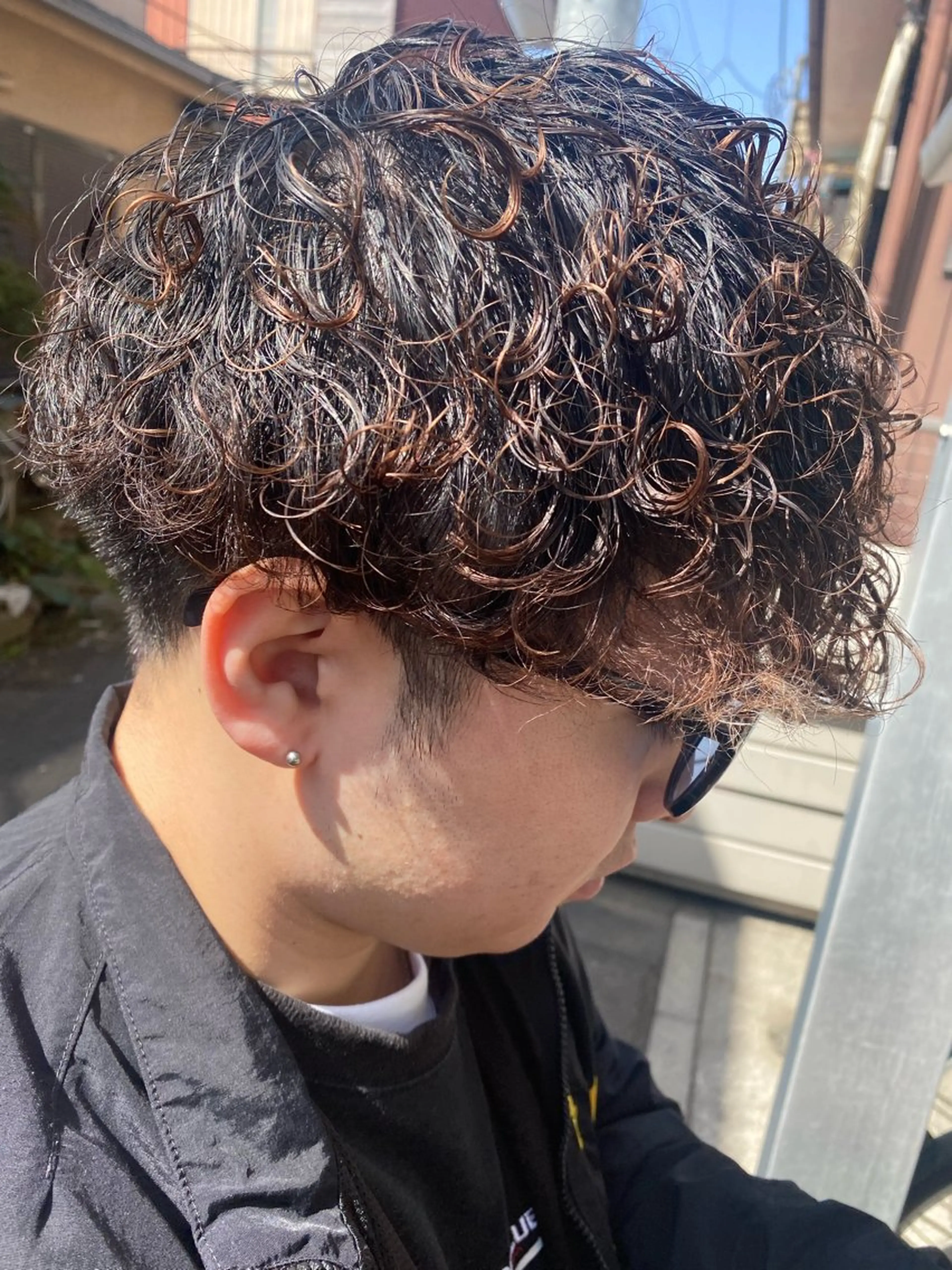 パーマ メンズ メンズパーマ #tag 佐藤璃美のヘアスタイル