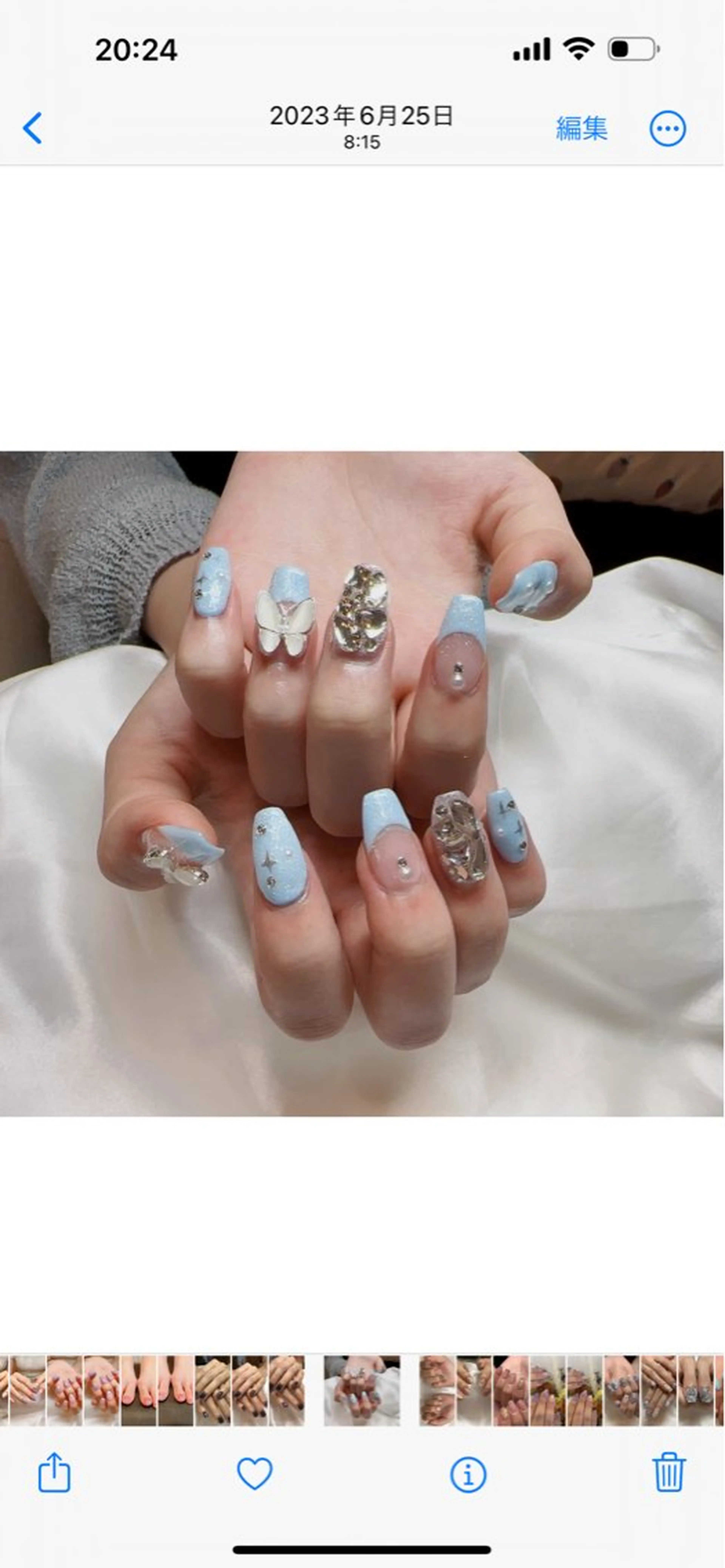 ネイル ハンドネイル ハンドケア Ui_Amor (パラジェル)のネイルデザイン