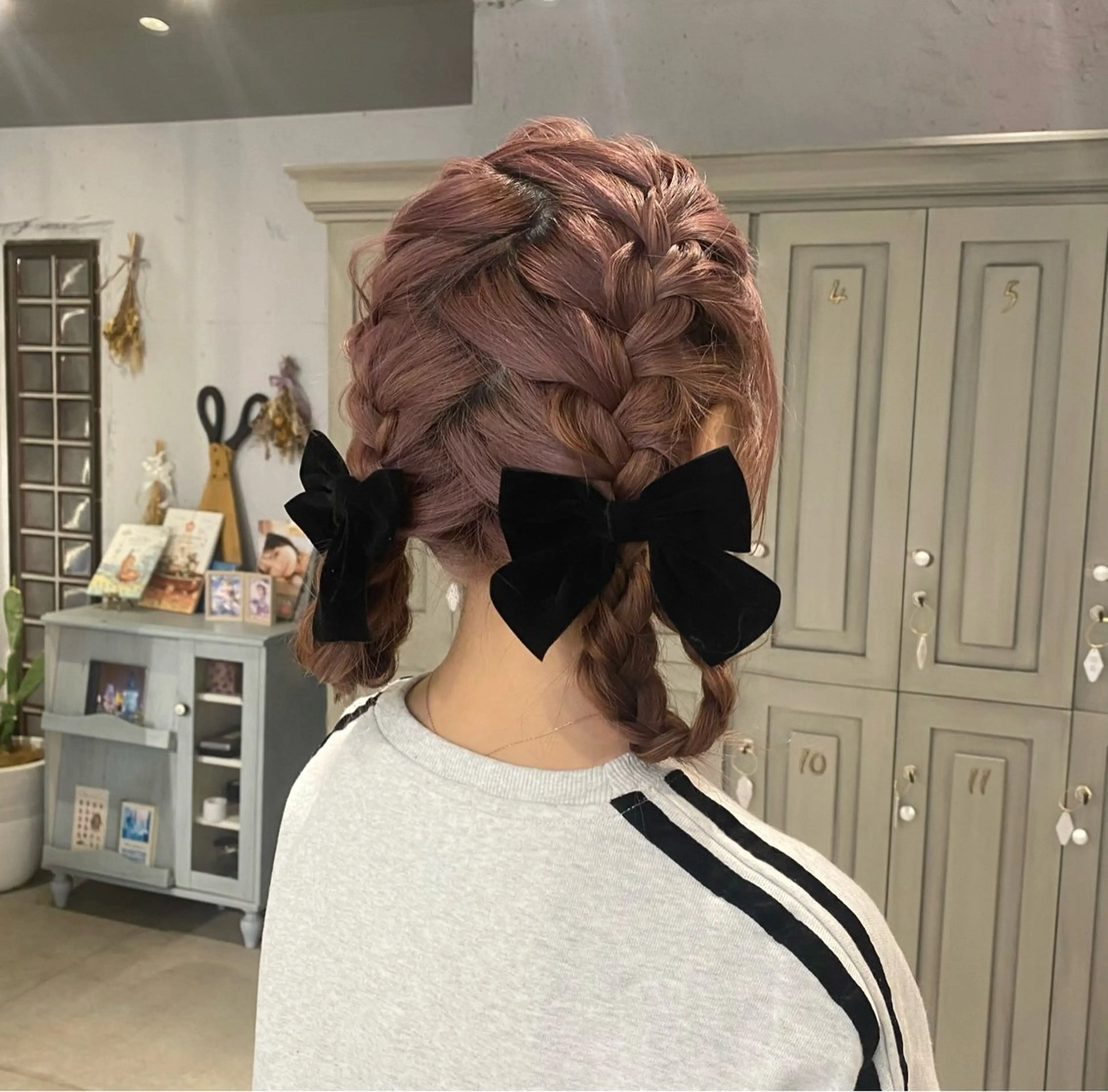 ヘアアレンジ ちはな‎🤍 ヘアセット／縮毛矯正のヘアスタイル