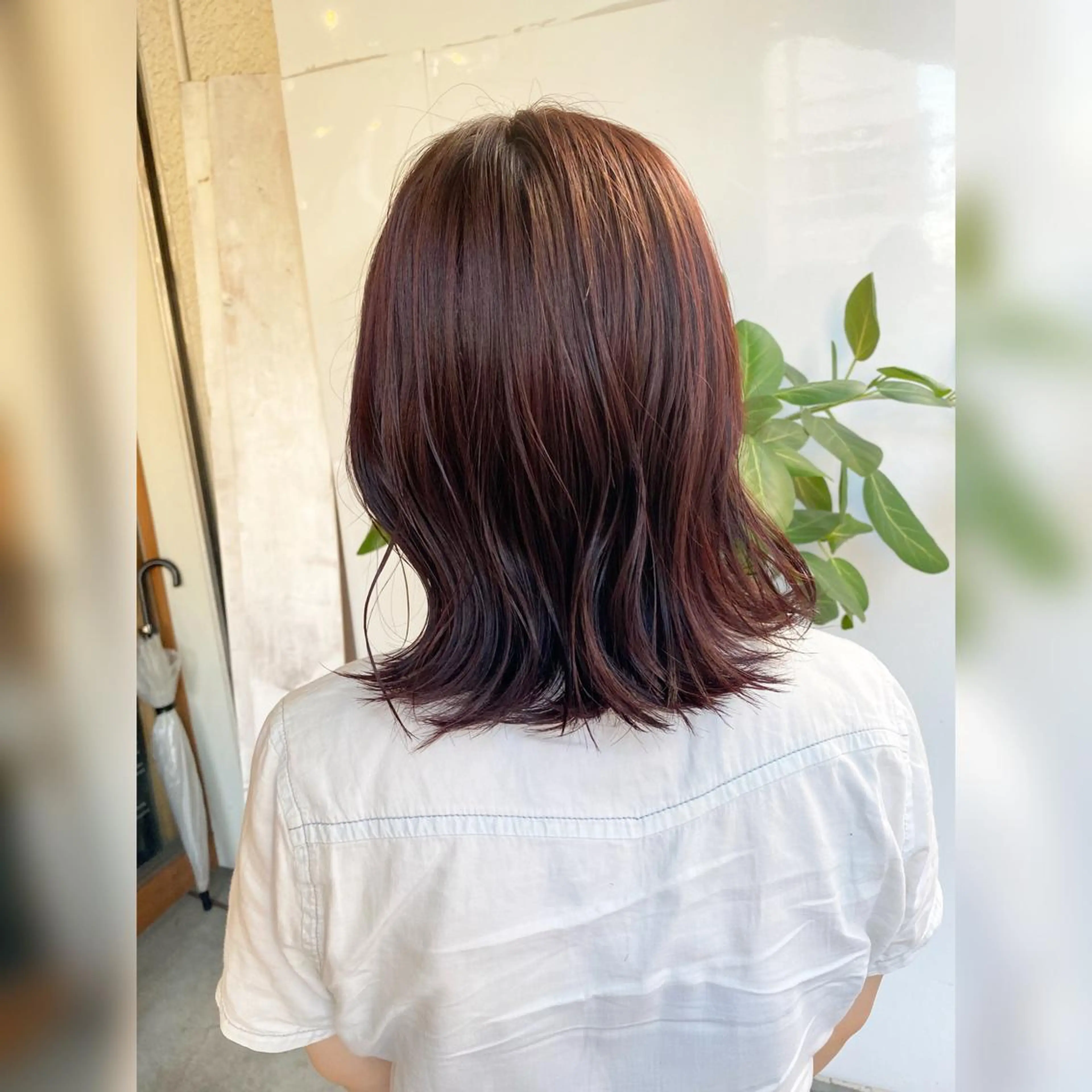 ミディアム カラー 宮澤弘一/大宮/ 髪質改善/完全個室のヘアスタイル