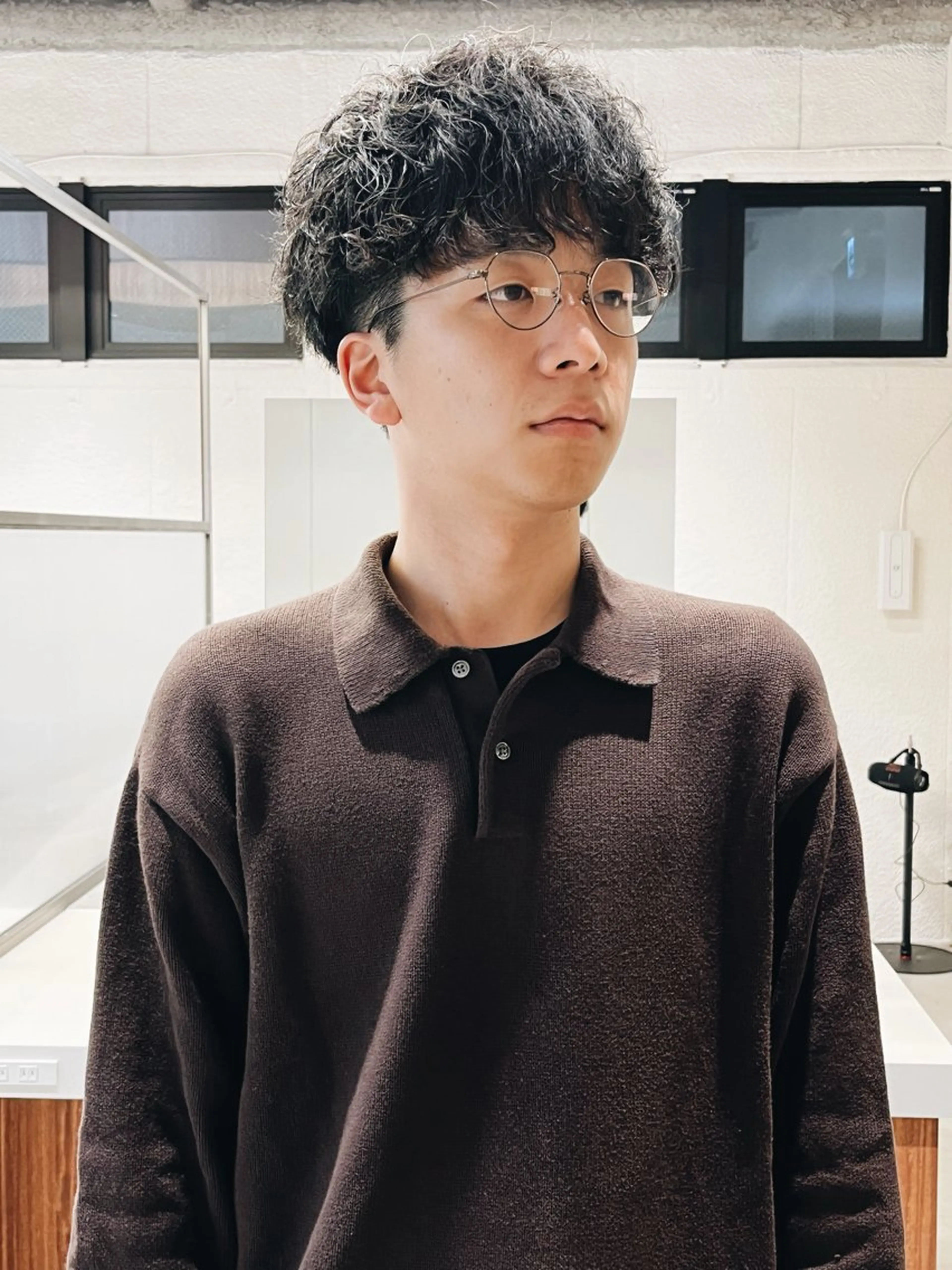 ショート カット パーマ ［LIC南堀江］大井 悟のヘアスタイル