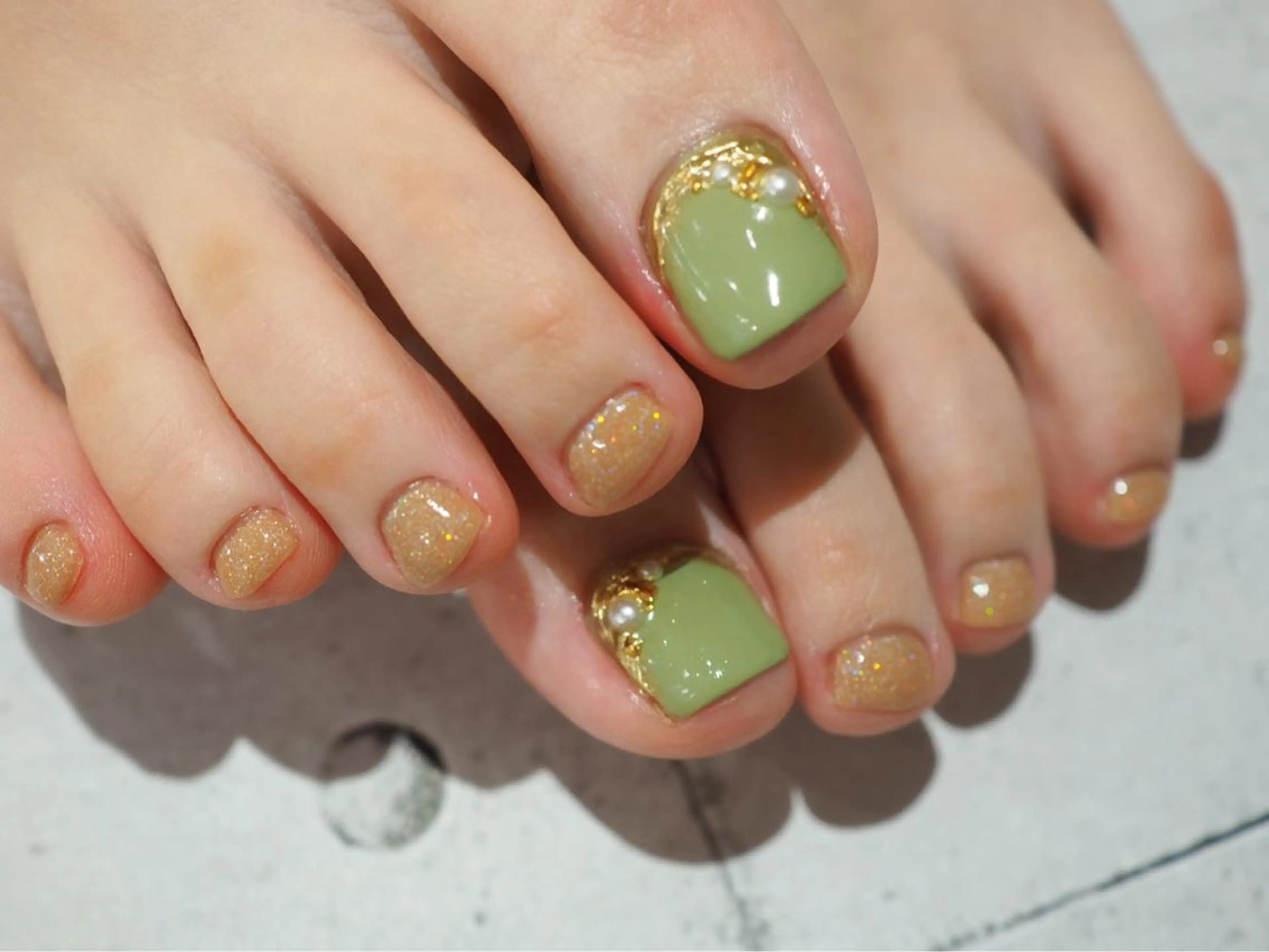 フット★親指アートコース💅の写真