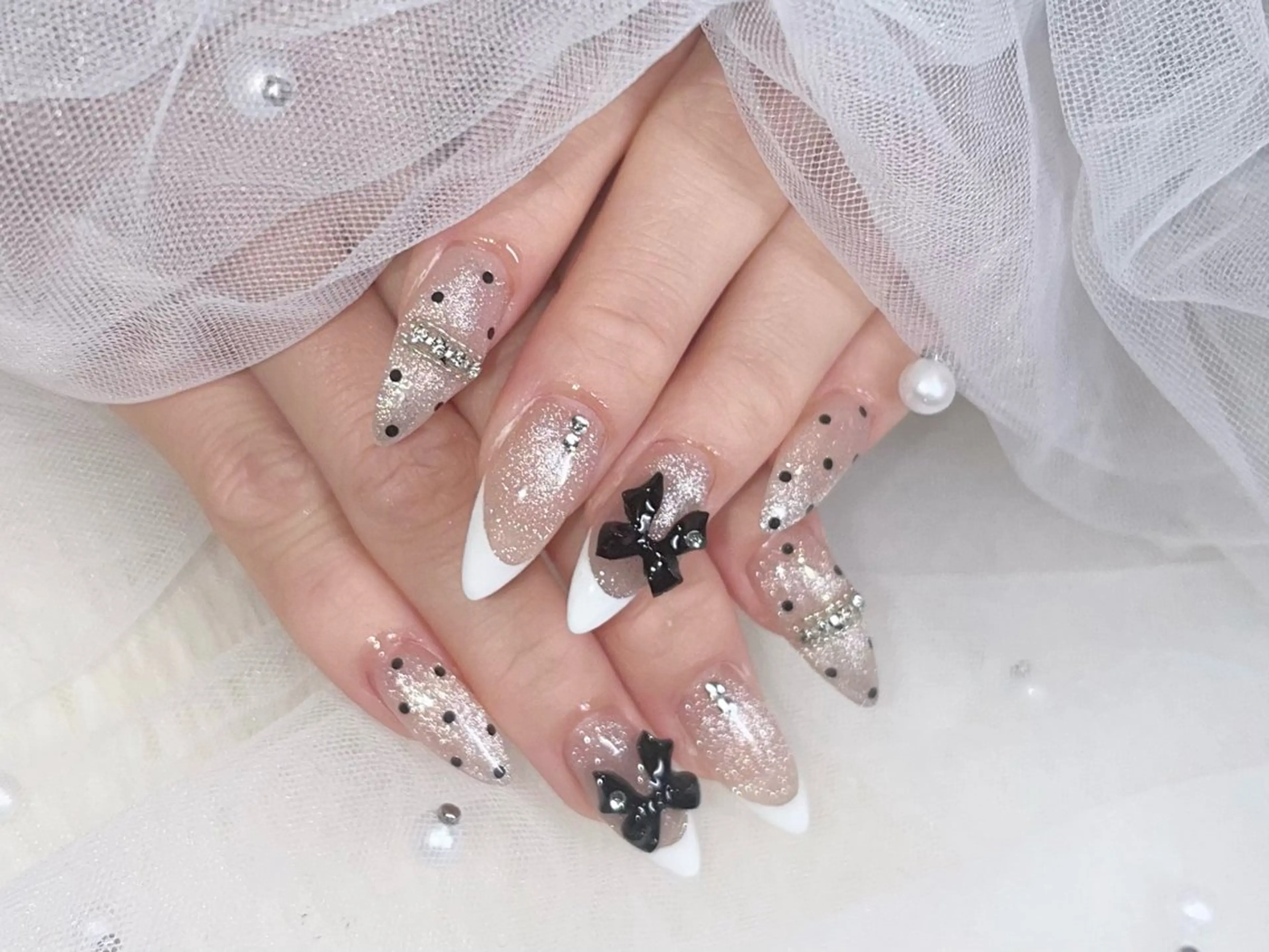 1名様のみ🩵本日限定価格🩵《オフあり》アート150分コース🎀新規ソフトジェルオフ無料【大きいパーツ１つ無料✨】の写真