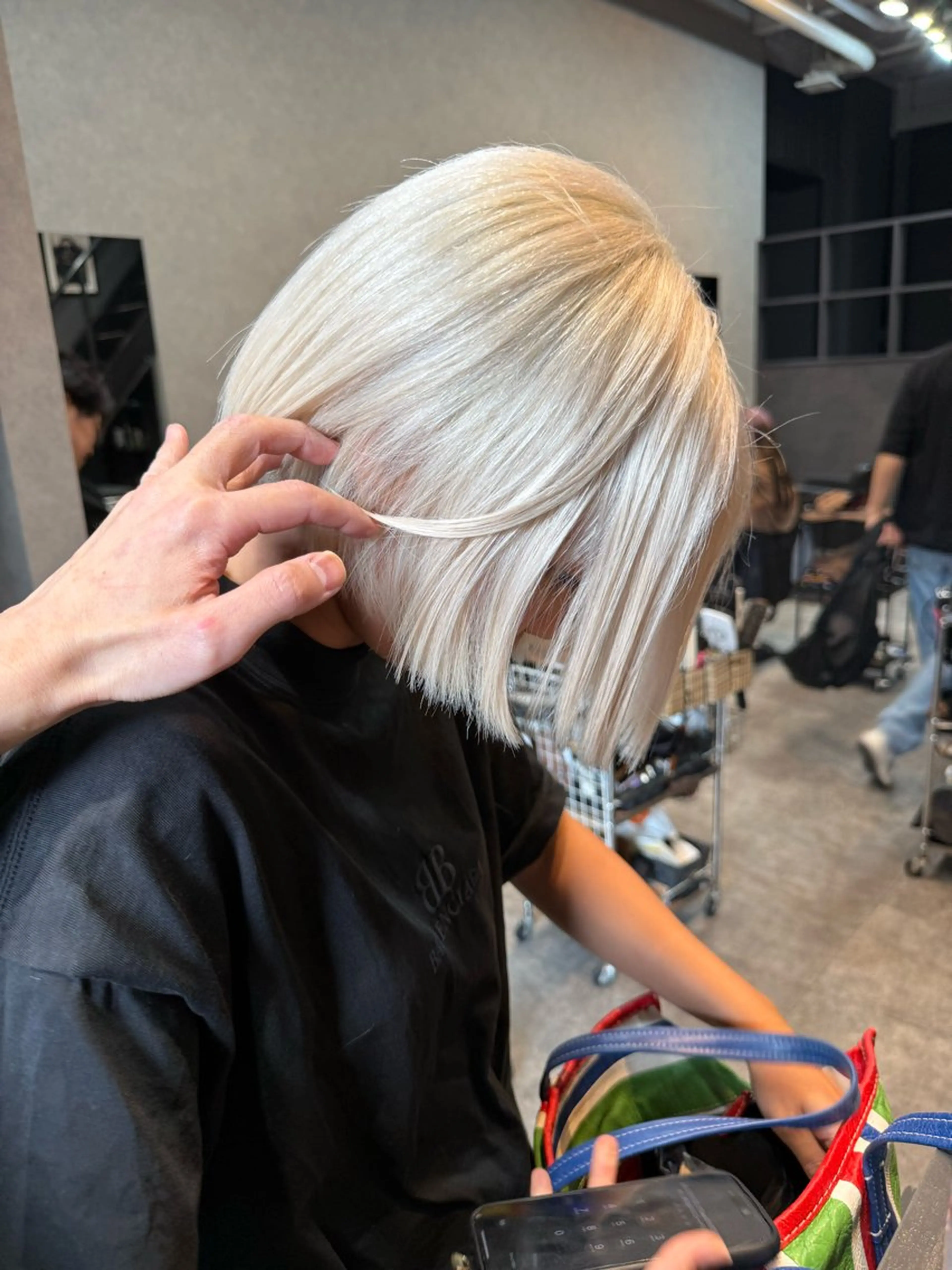 カット+2ブリーチカラー【2回ブリーチ】+トリートメントの写真