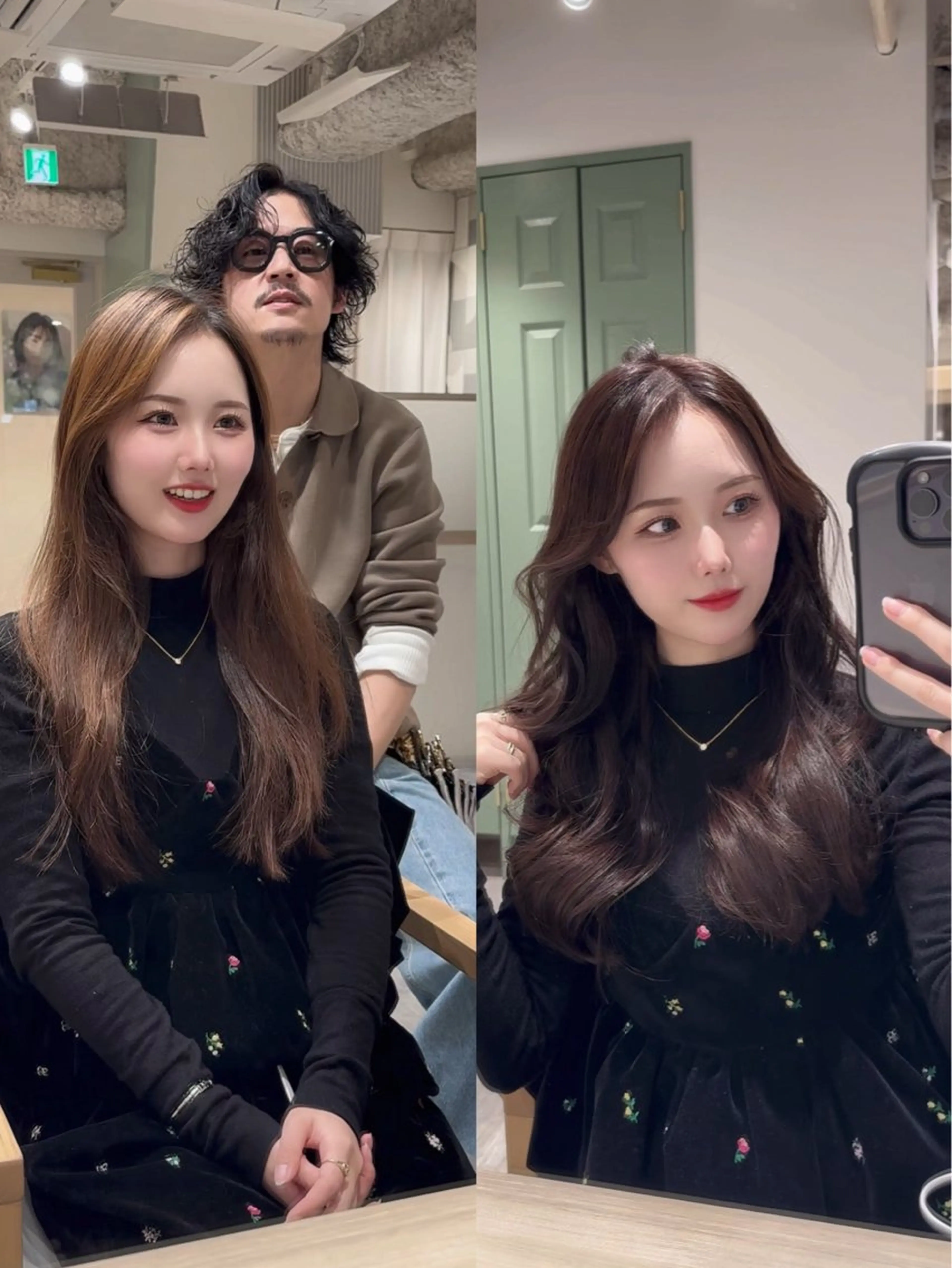 ロング チョコレートブラウン 髪質改善 髪質改善/美髪師/ 田邊翔伍のヘアスタイル