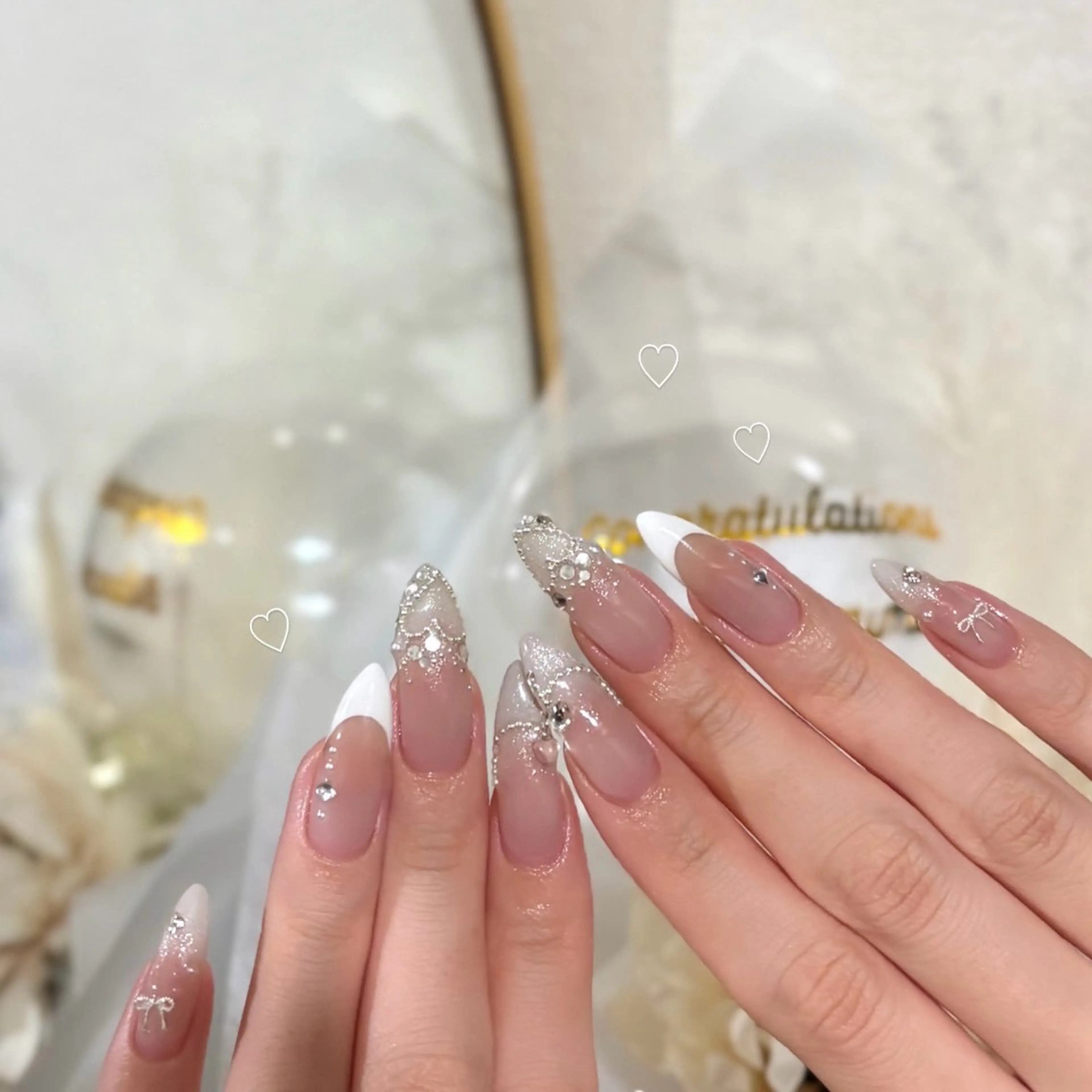 ネイル ハンドネイル Blanche mimi.u_aのネイルデザイン