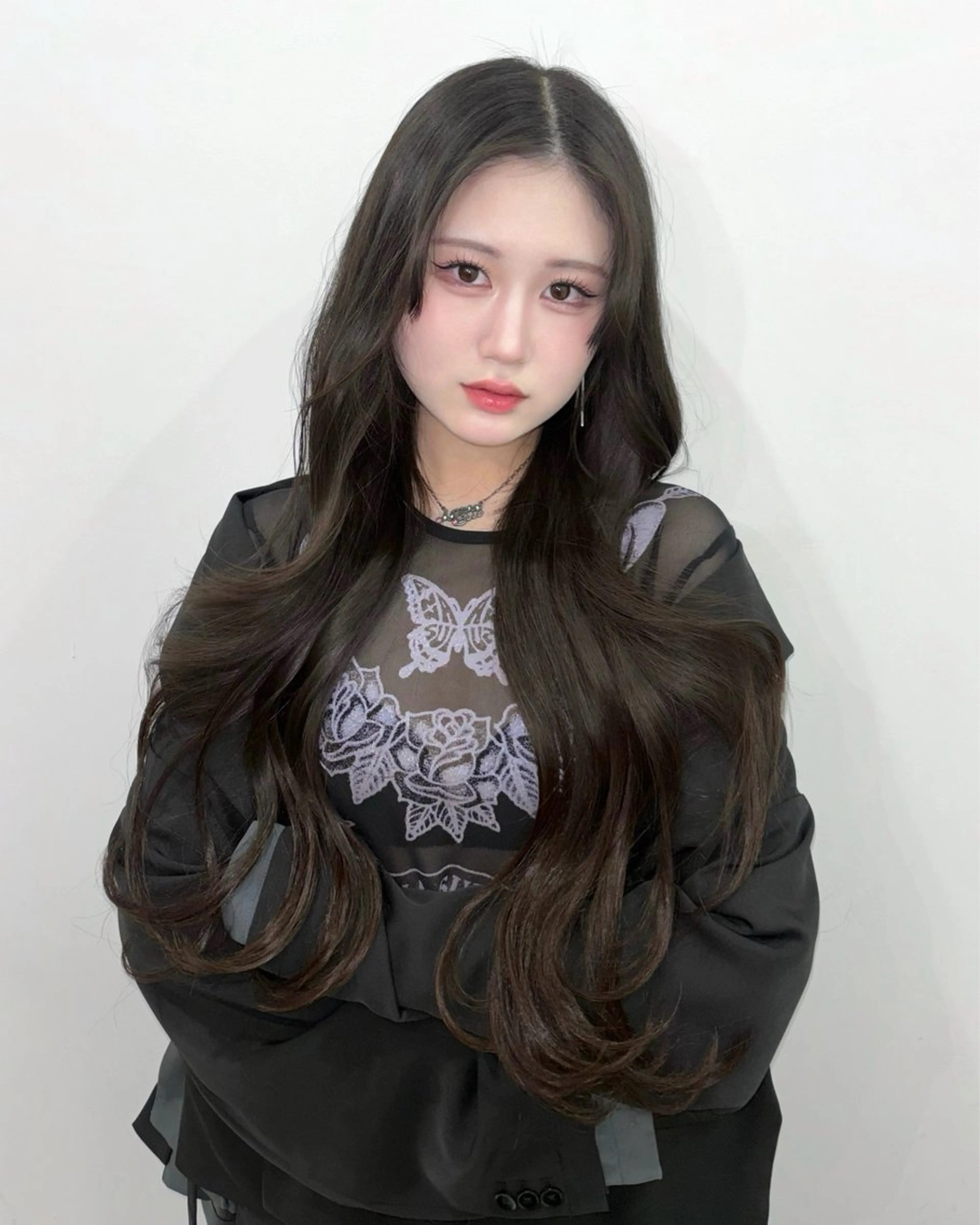 ロング ロング 髙橋 尚也のヘアスタイル