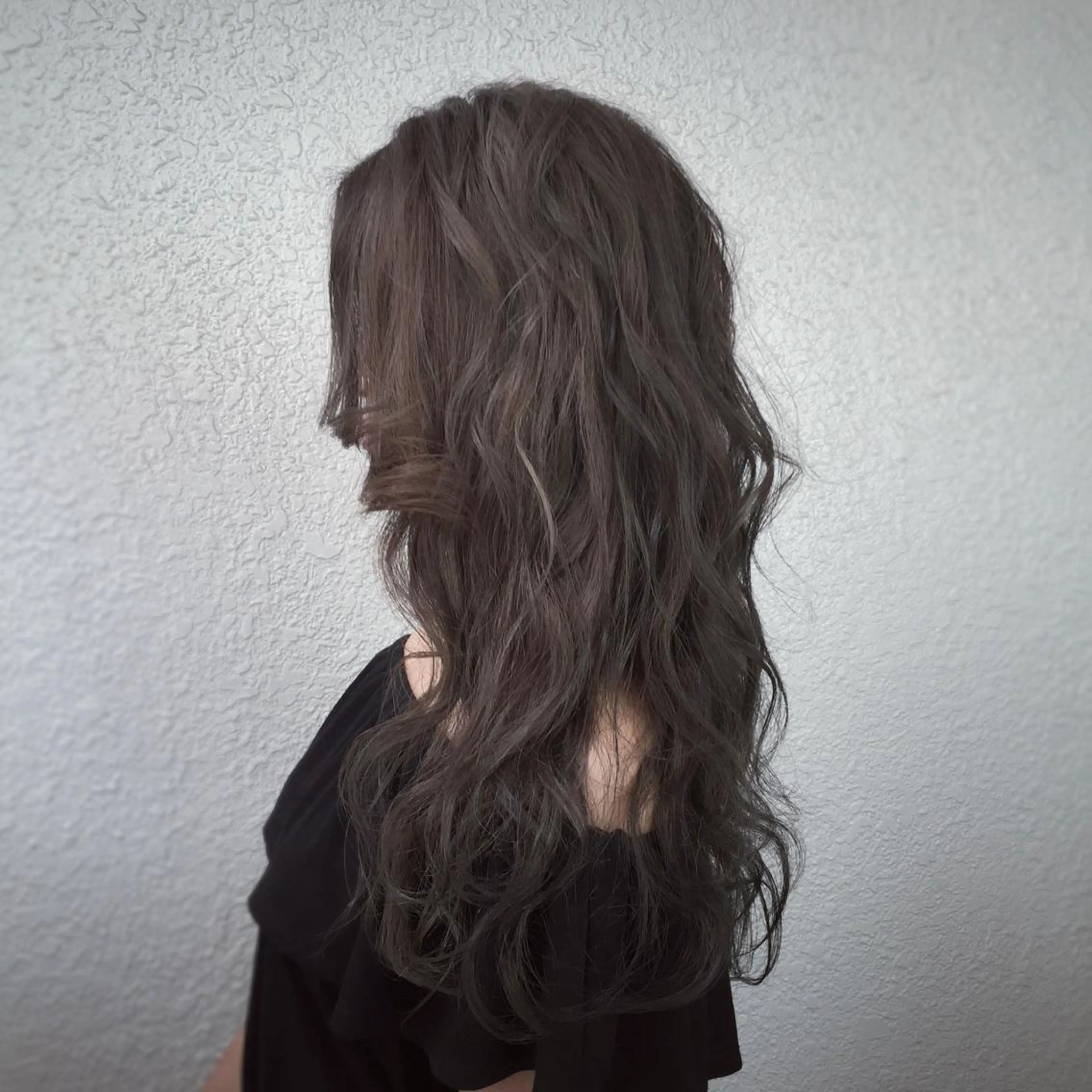 ミディアム セミロング ロング カラー パーマ ヘアアレンジ 小顔ショートヘア♪ TAKUMIのヘアスタイル