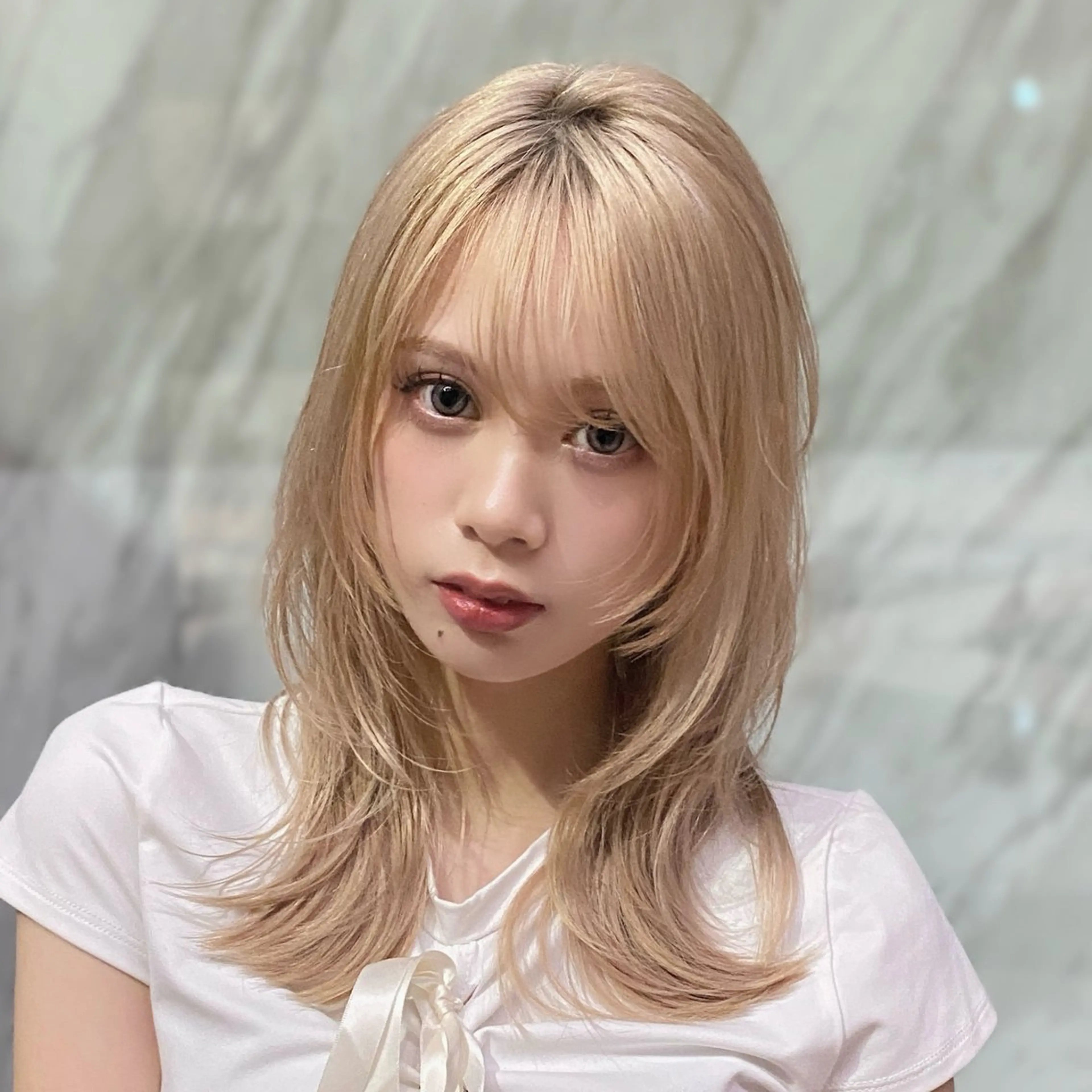 ミディアム カラー カット ハッシュカット/艶感 カラー/ユウキ✨のヘアスタイル