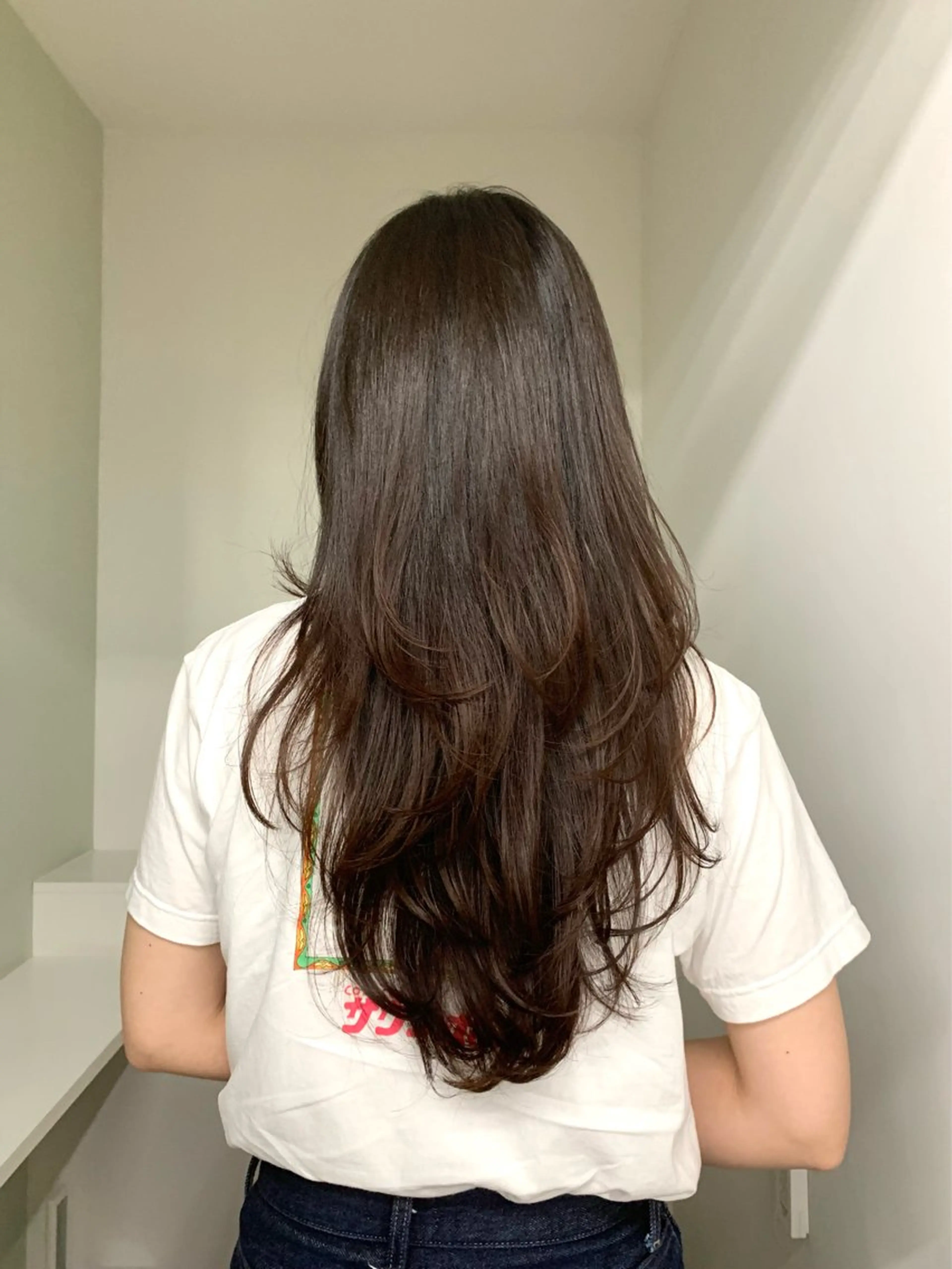 ロング レイヤーカット カット ヘッドスパ 本格ヘッドスパ🌿 ×ヘア　佐藤のヘアスタイル