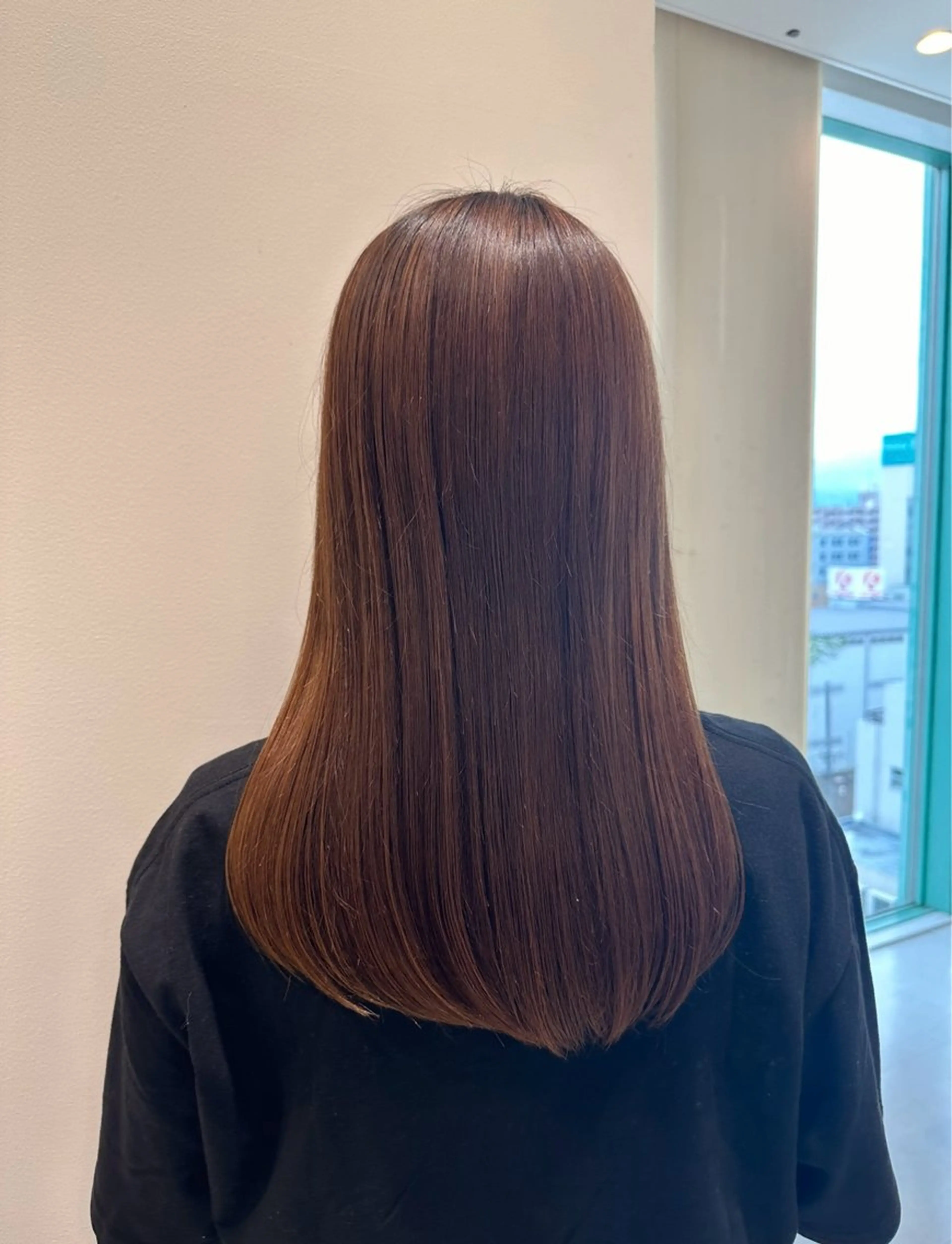 ロング カラー ベージュカラー ブリーチ ケアブリーチ 透明感カラー ダブルカラー お悩み改善 黄金比みくのヘアスタイル