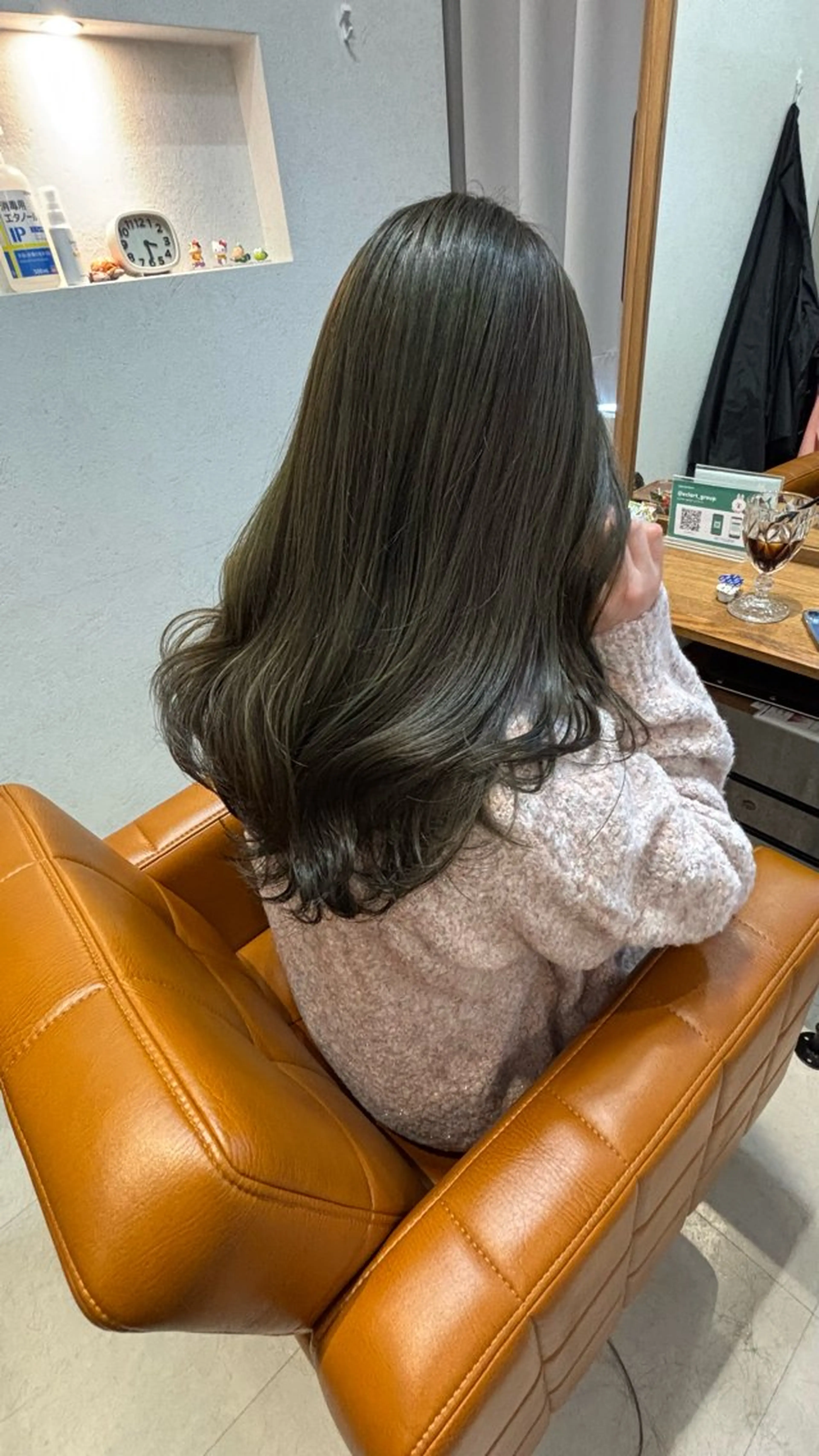 ロング カラー カット ヘアカラー トリートメント 【完全個室】髪質改善 暖色カラー/山崎唯奈のヘアスタイル