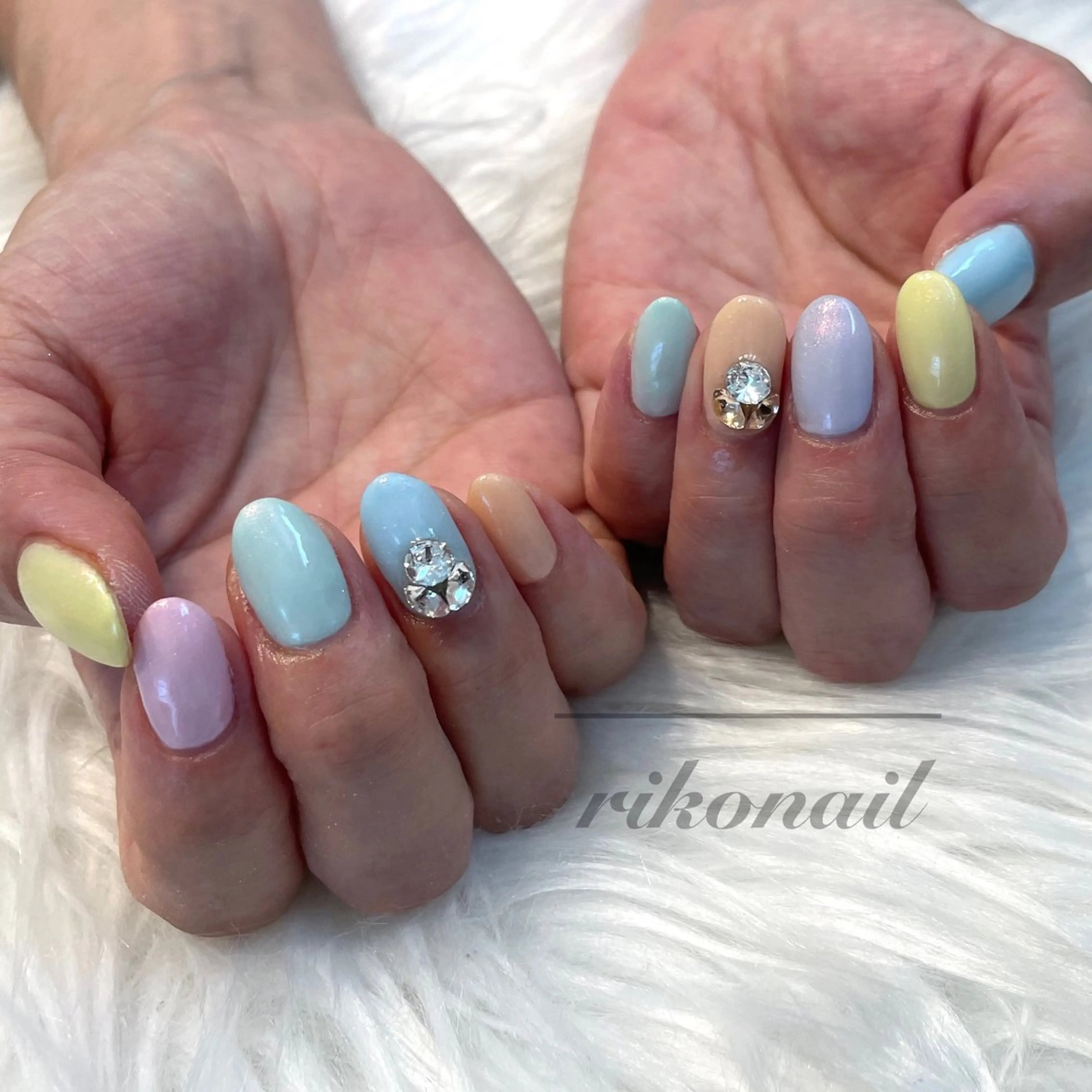 ネイル ハンドネイル riko nailのネイルデザイン