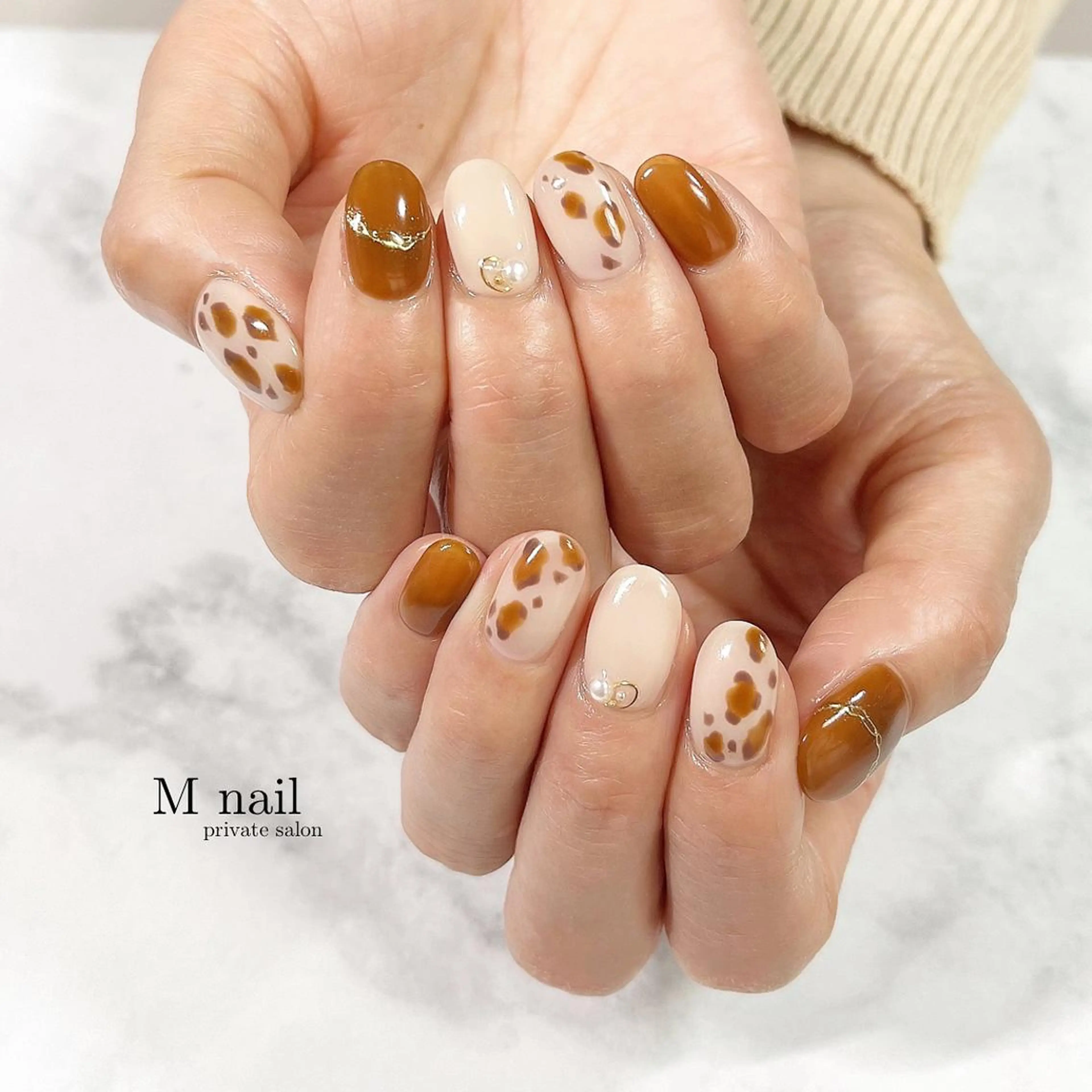 ネイル ハンドネイル M　nail所属・M nailのネイルデザイン