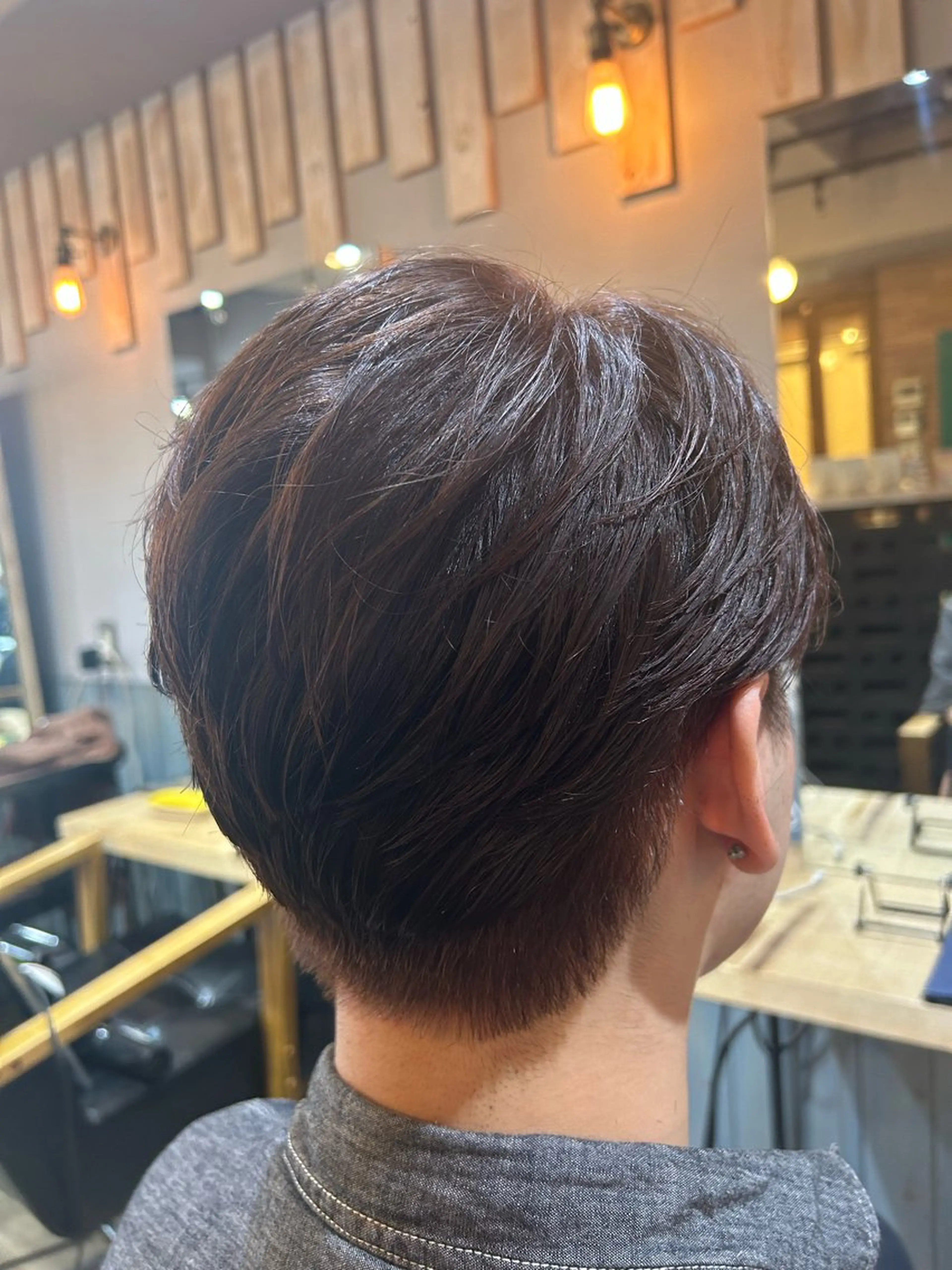 メンズ カット ヘアカラー トリートメント agu hair fonte 大泉学園所属・園田 彩音のヘアスタイル