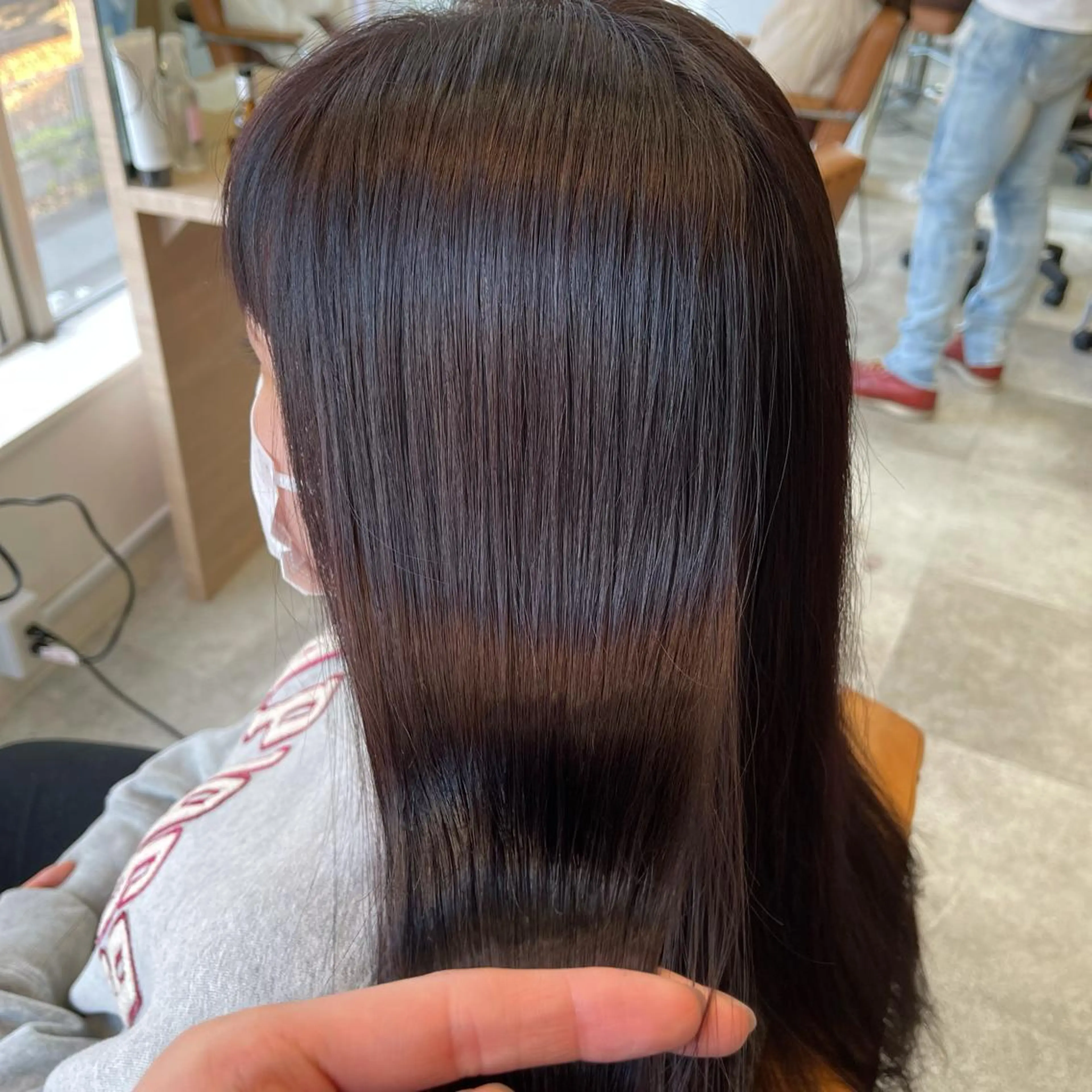 ロング カラー ブリーチ ケアブリーチ ケアカラー ダブルカラー イヤリングカラー ヘアカラー トリートメント 👑髪質改善の匠👑 サンジョウ ユウキのヘアスタイル