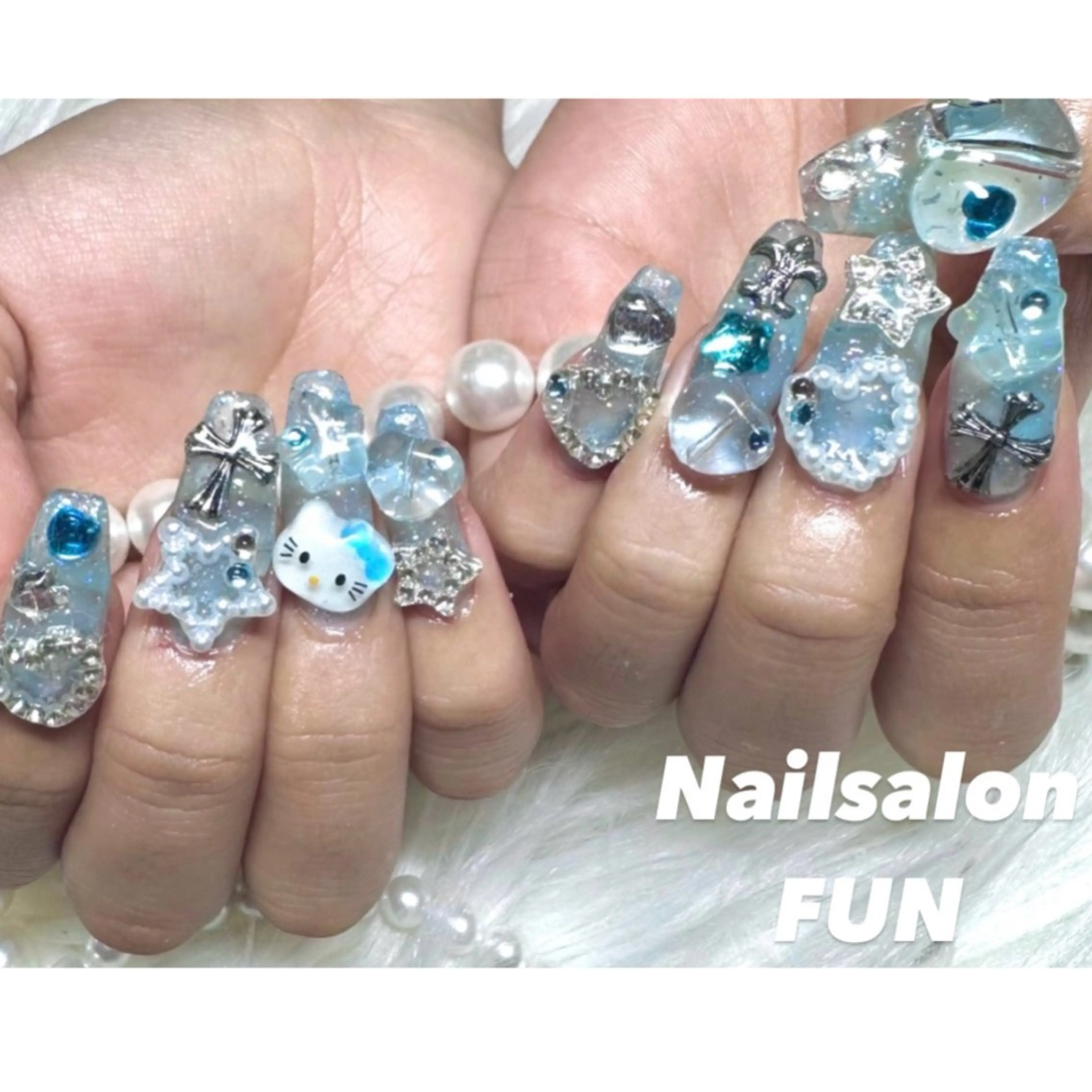 ネイル アートネイル ネイルチップ Nailsalon FUN🌈のネイルデザイン