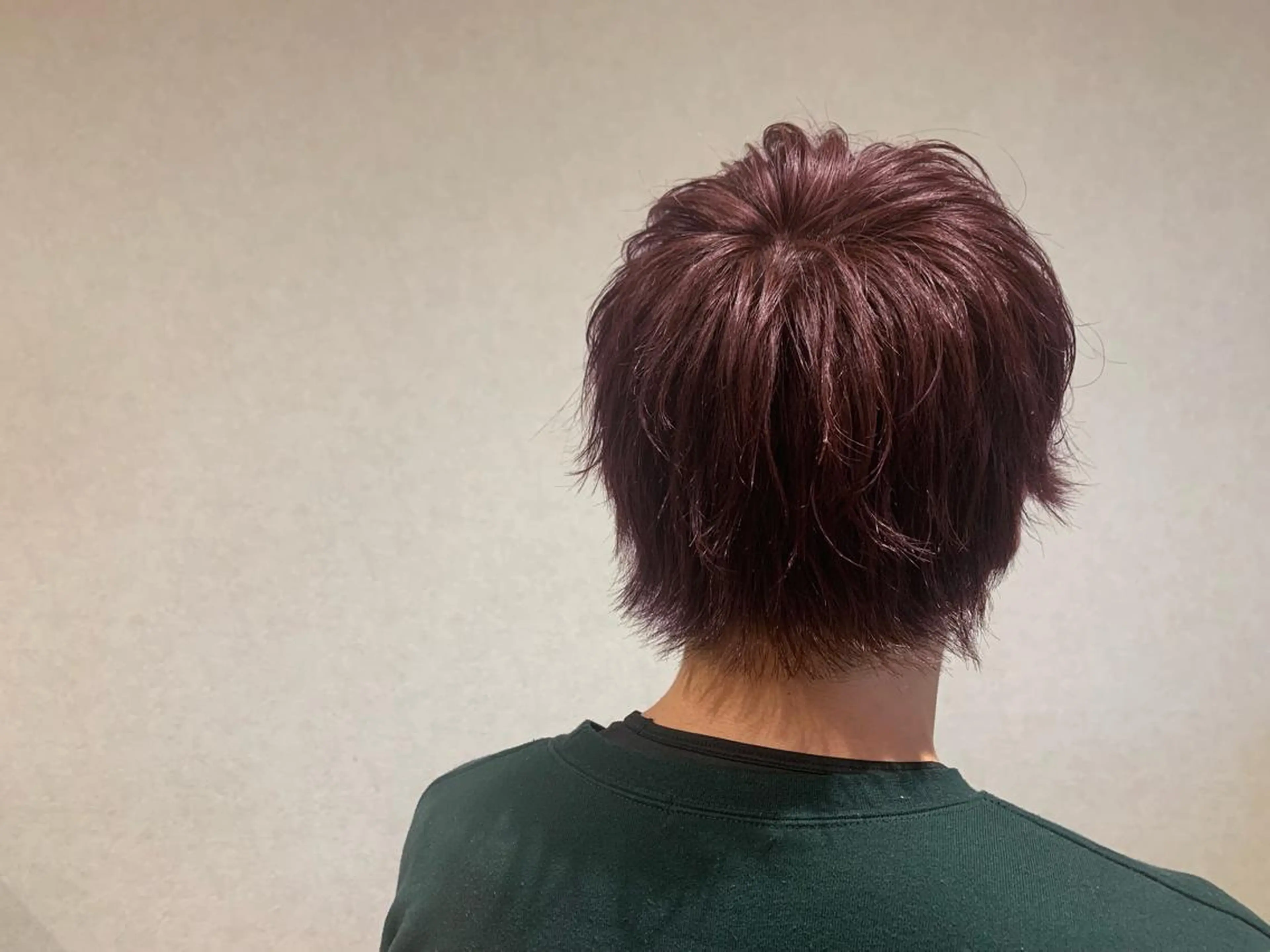 ショート カラー メンズ yamauchi mikuのヘアスタイル