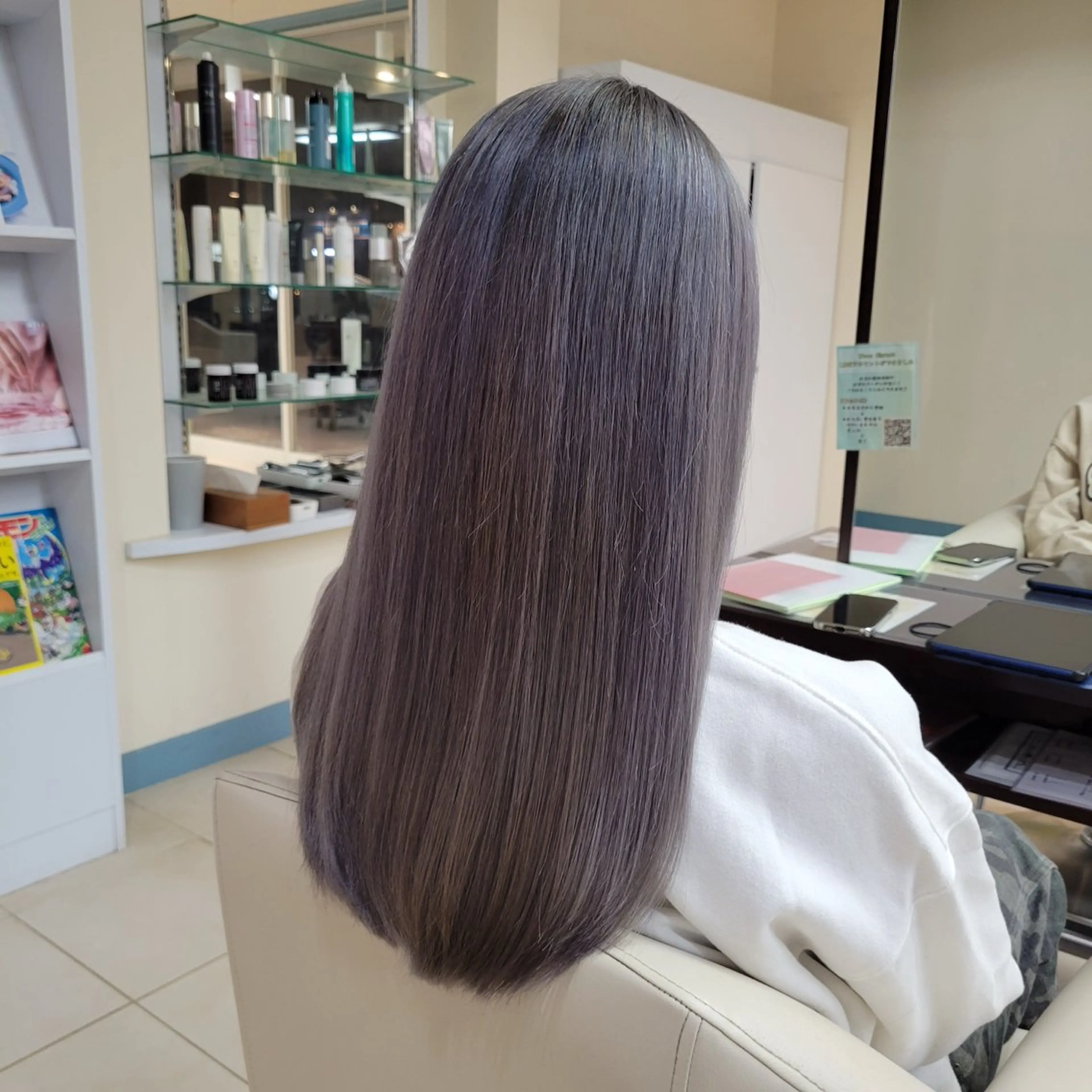 セミロング ヘアカラー 髪質改善/店長/ 稲葉史泰のヘアスタイル