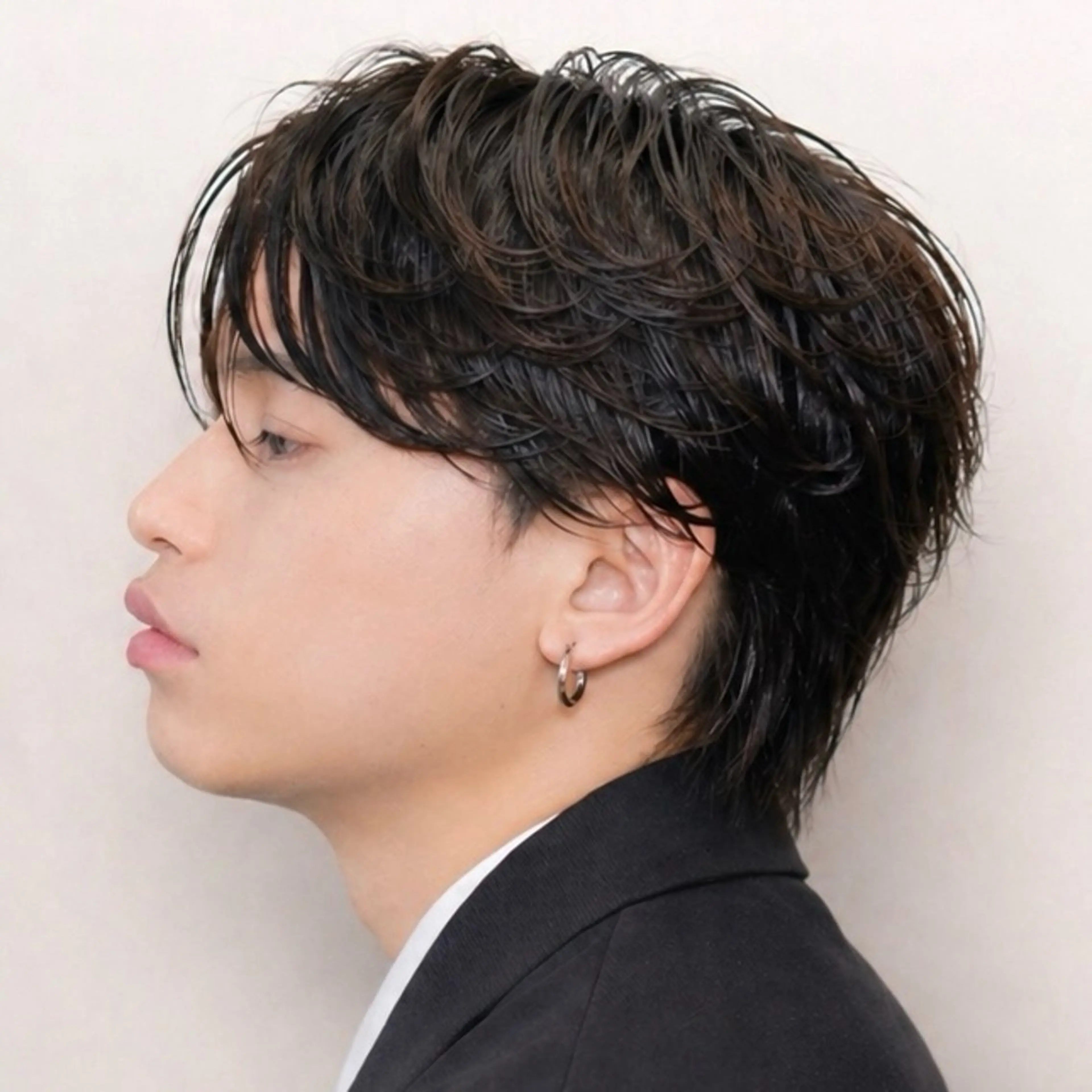 パーマ メンズ カット パーマ トリートメント 🌀朝1分でキマるメ ンズパーマ清水真之介のヘアスタイル