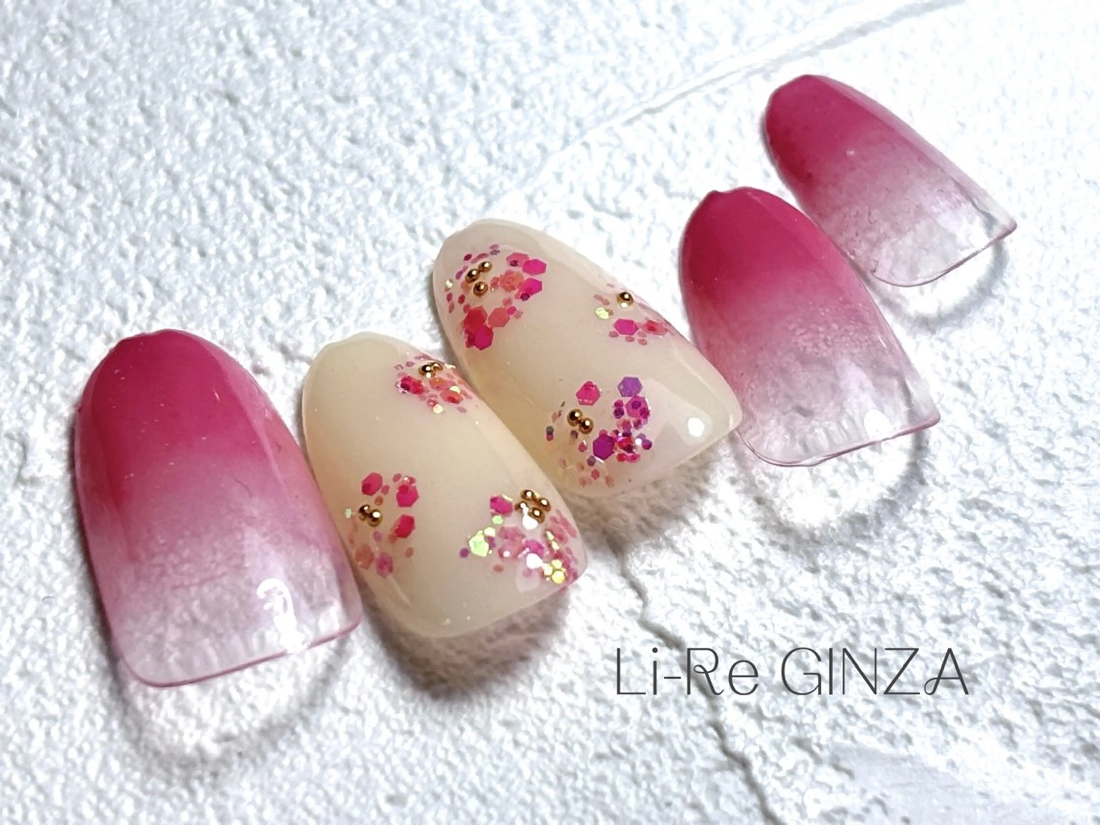 ネイル ハンドネイル Li-Re GINZAのネイルデザイン