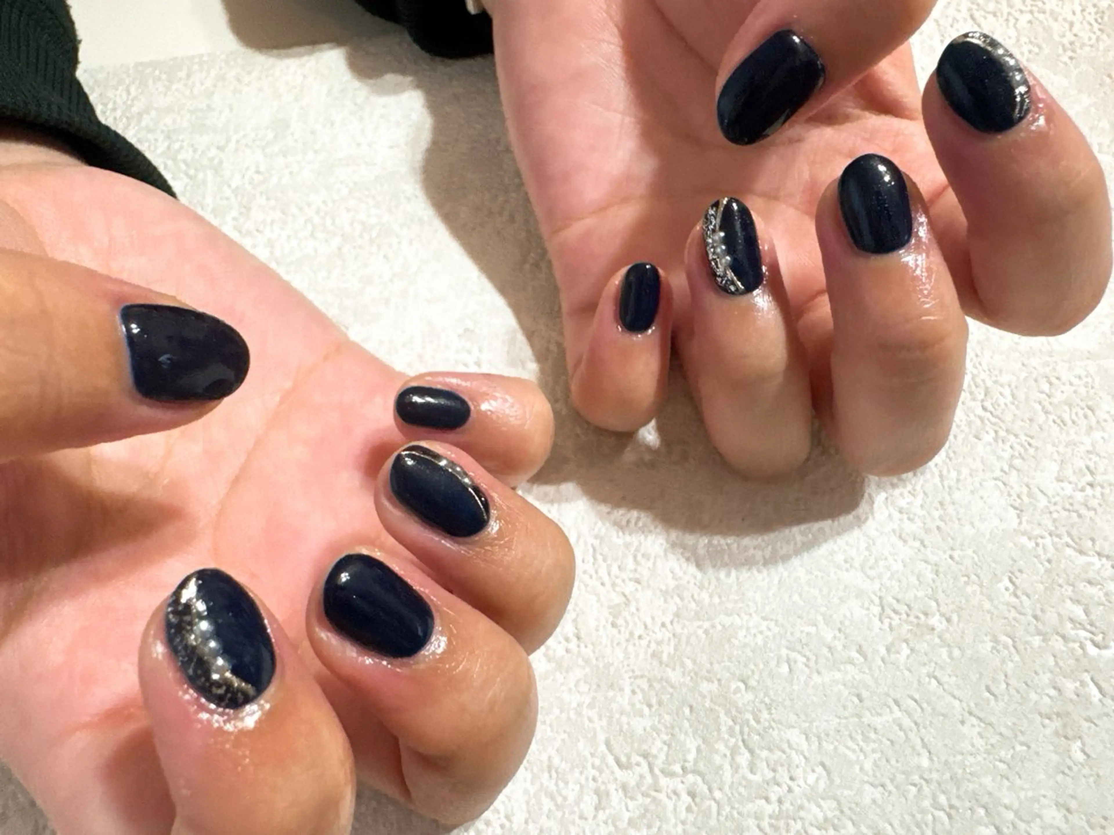 ネイル オーロラネイル フットネイル フレンチネイル ジェルネイル 韓国ネイル ハンドネイル kikinail 溝の口のネイルデザイン