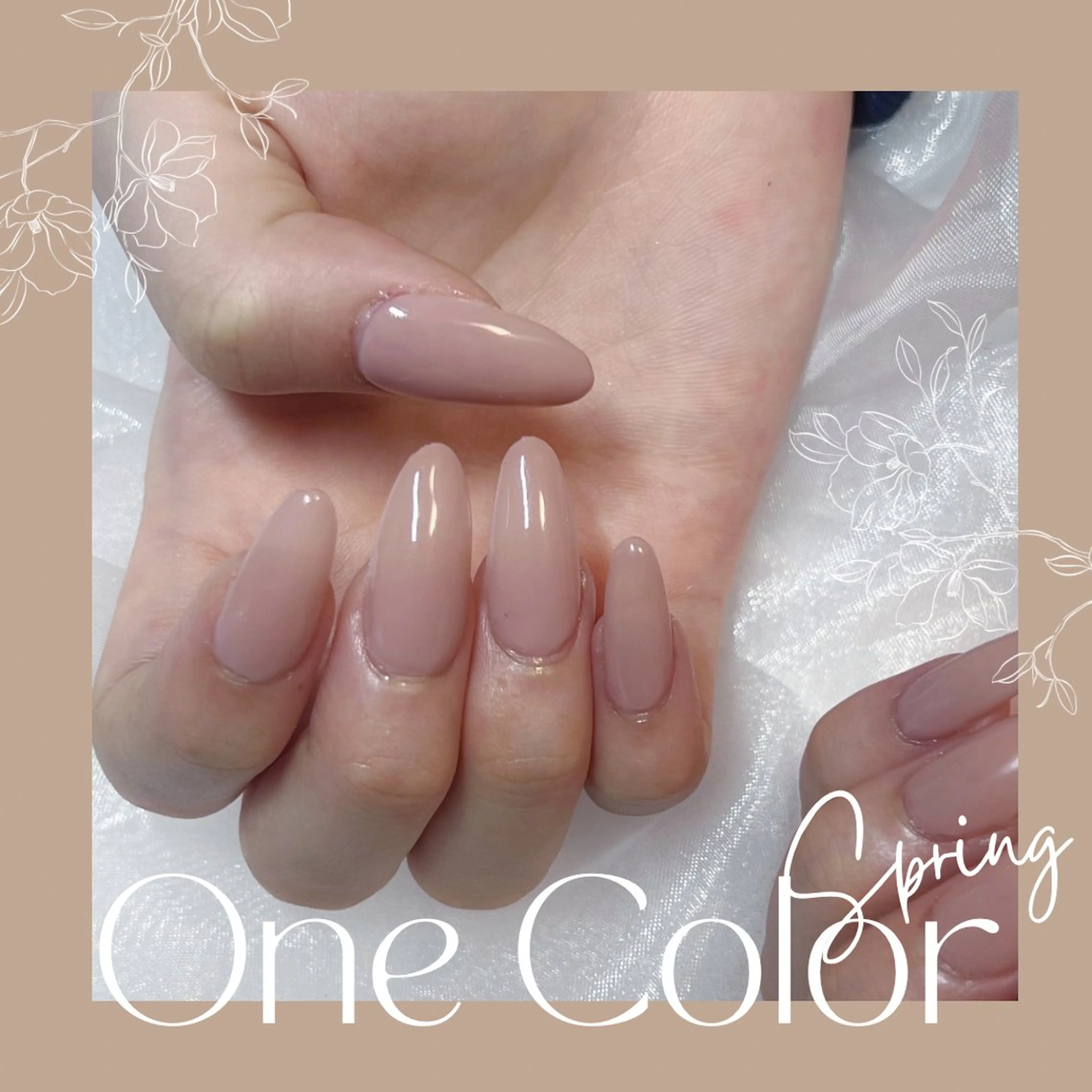 【何度でも同価格】オフ🈚️10本長さだしワンカラー【特別価格】の写真