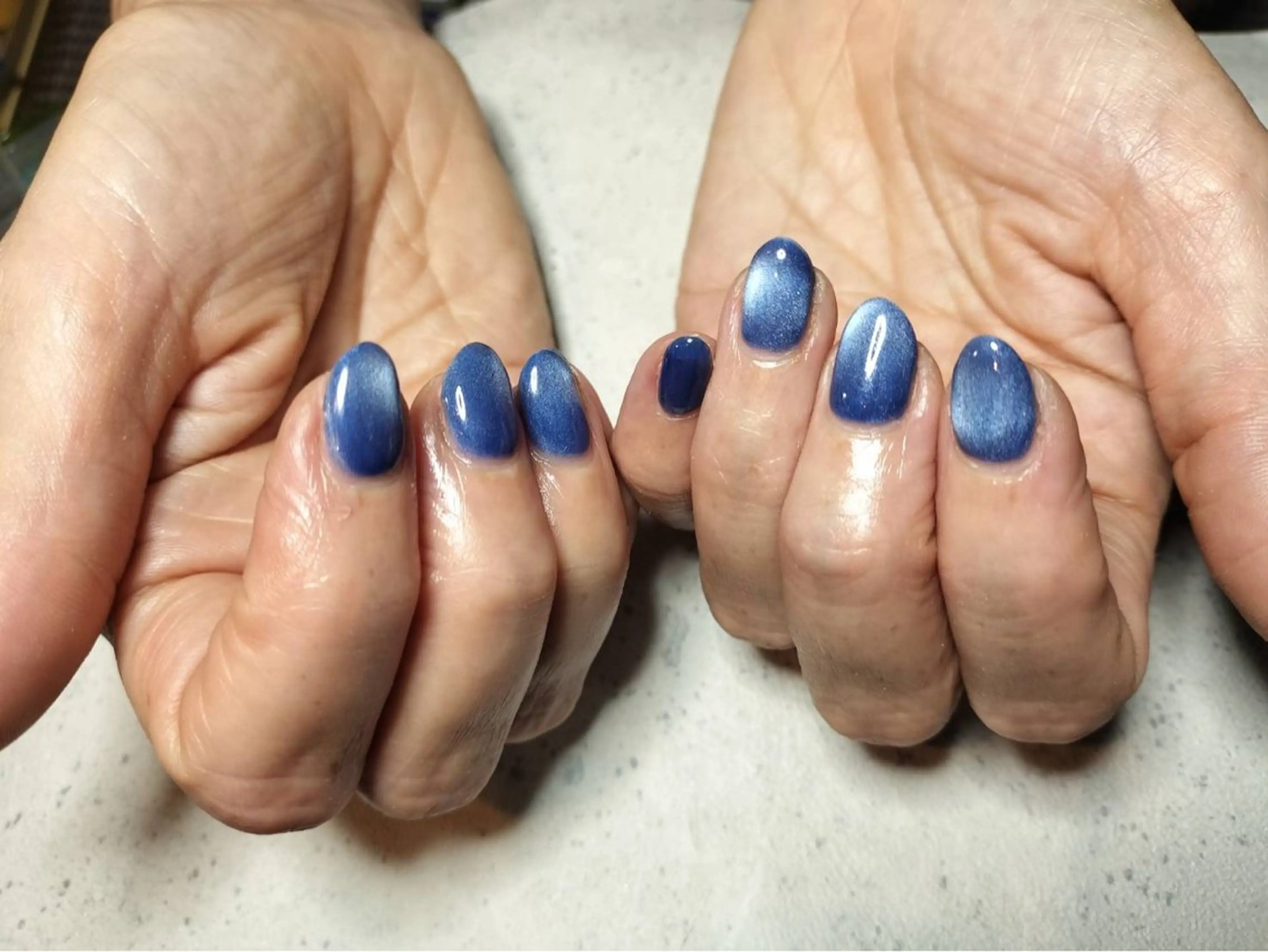 ネイル マグネットネイル ✨ネイル💅ボニータ 💐Shioriのネイルデザイン