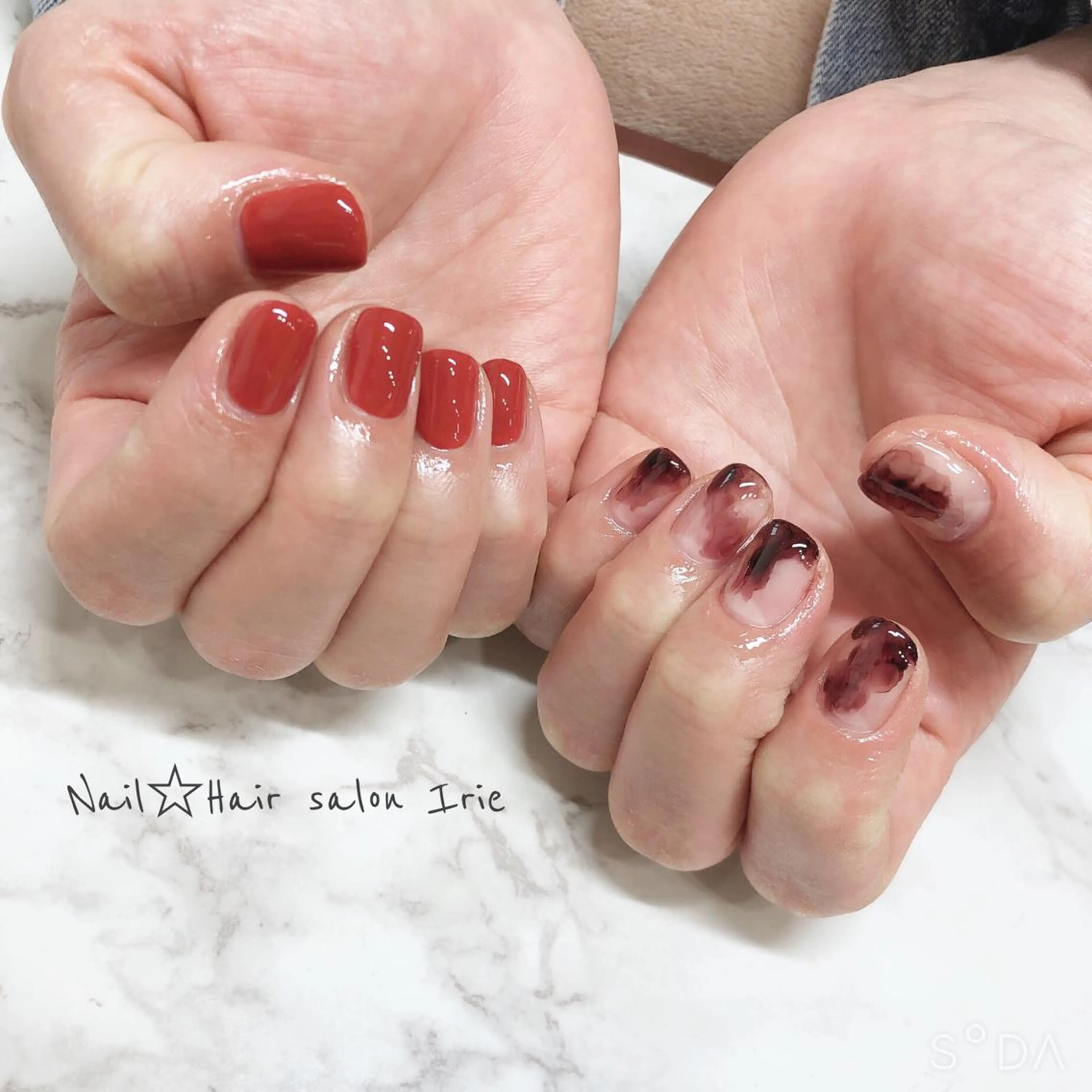 ネイル ハンドネイル Hair salon Irie所属・與儀 知佳のネイルデザイン