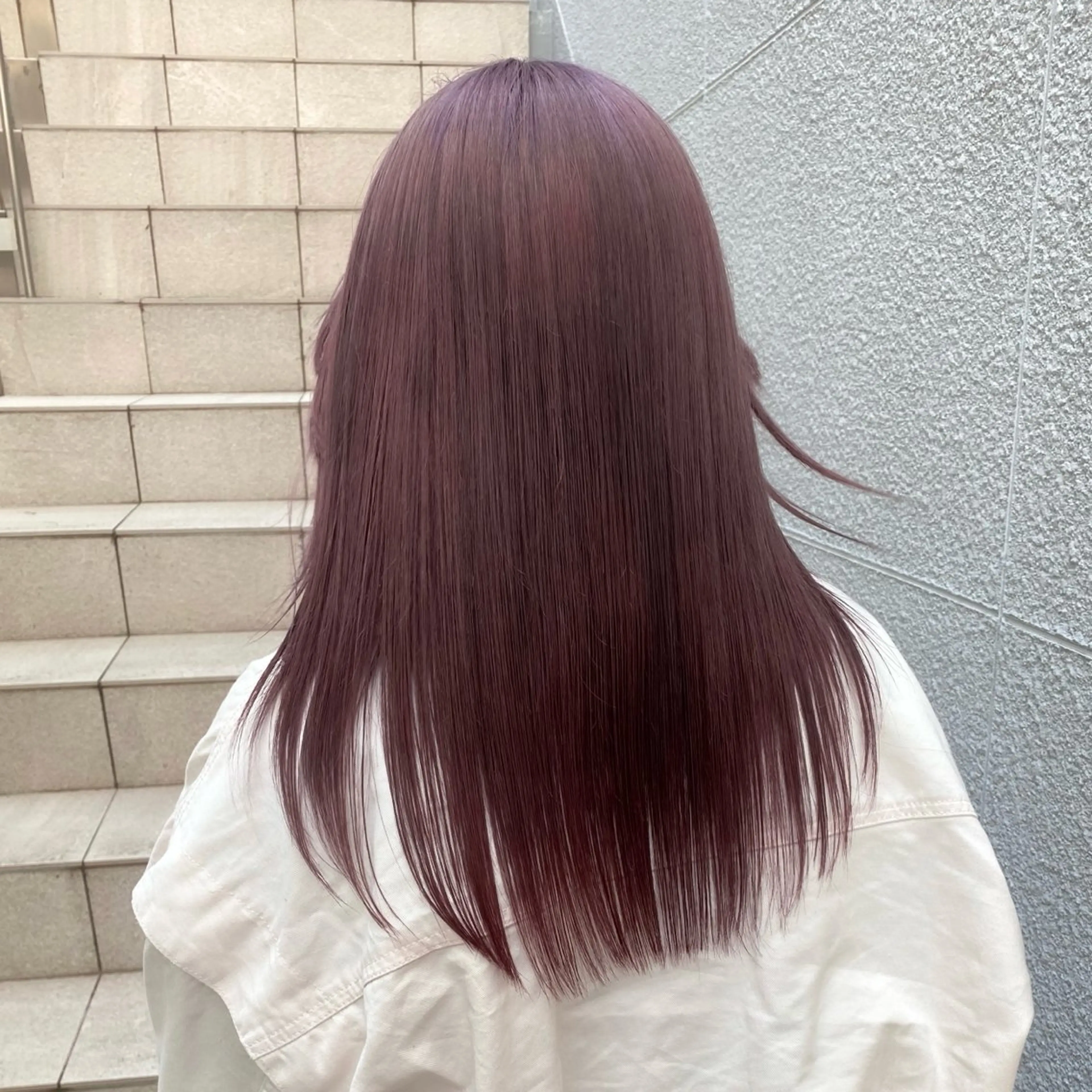 ロング カラー ヘアアレンジ 💗💗韓国レイヤー yu-ki💗💗のヘアスタイル