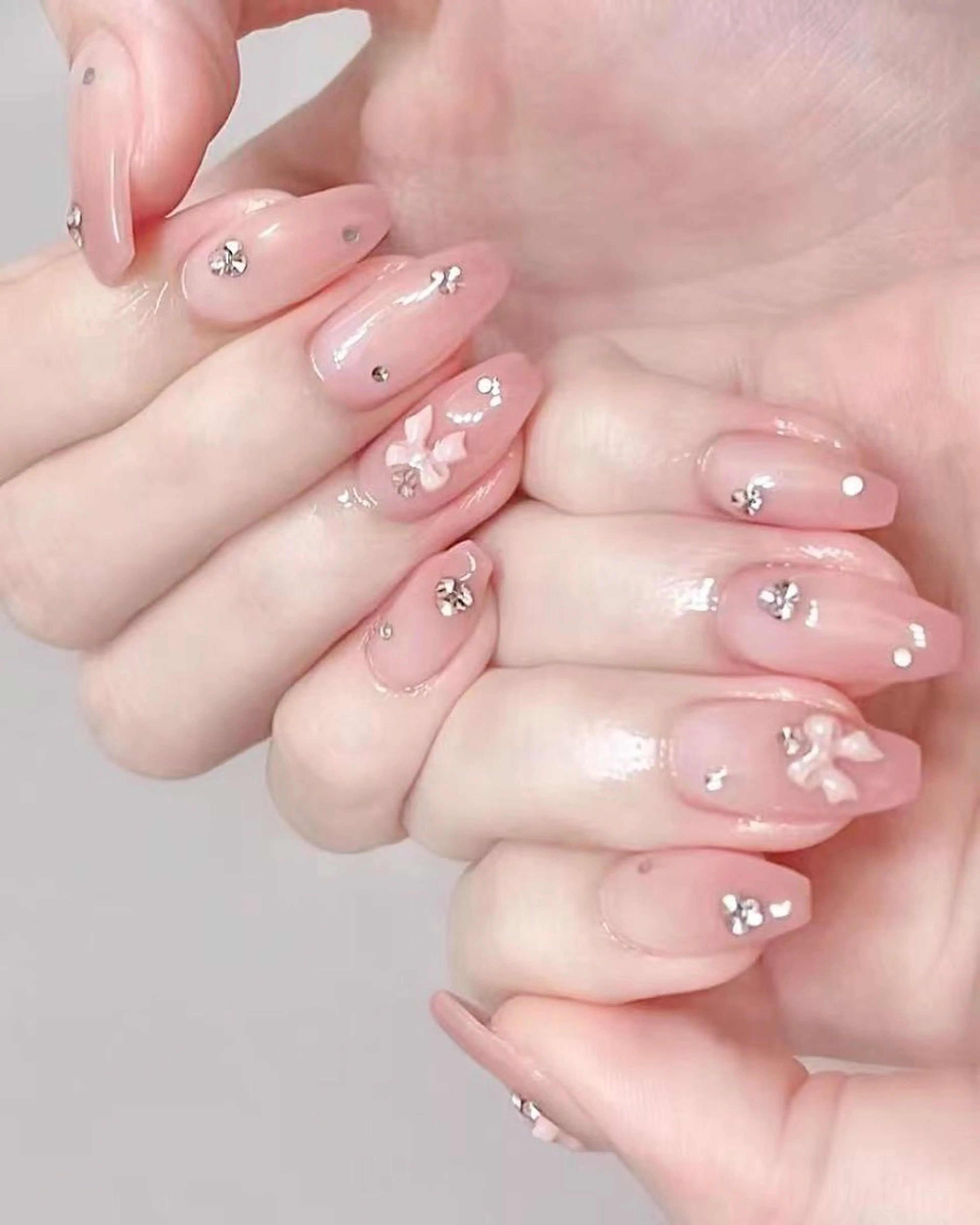 セミロング ハンドネイル ハンドケア NAILS Soraのネイルデザイン