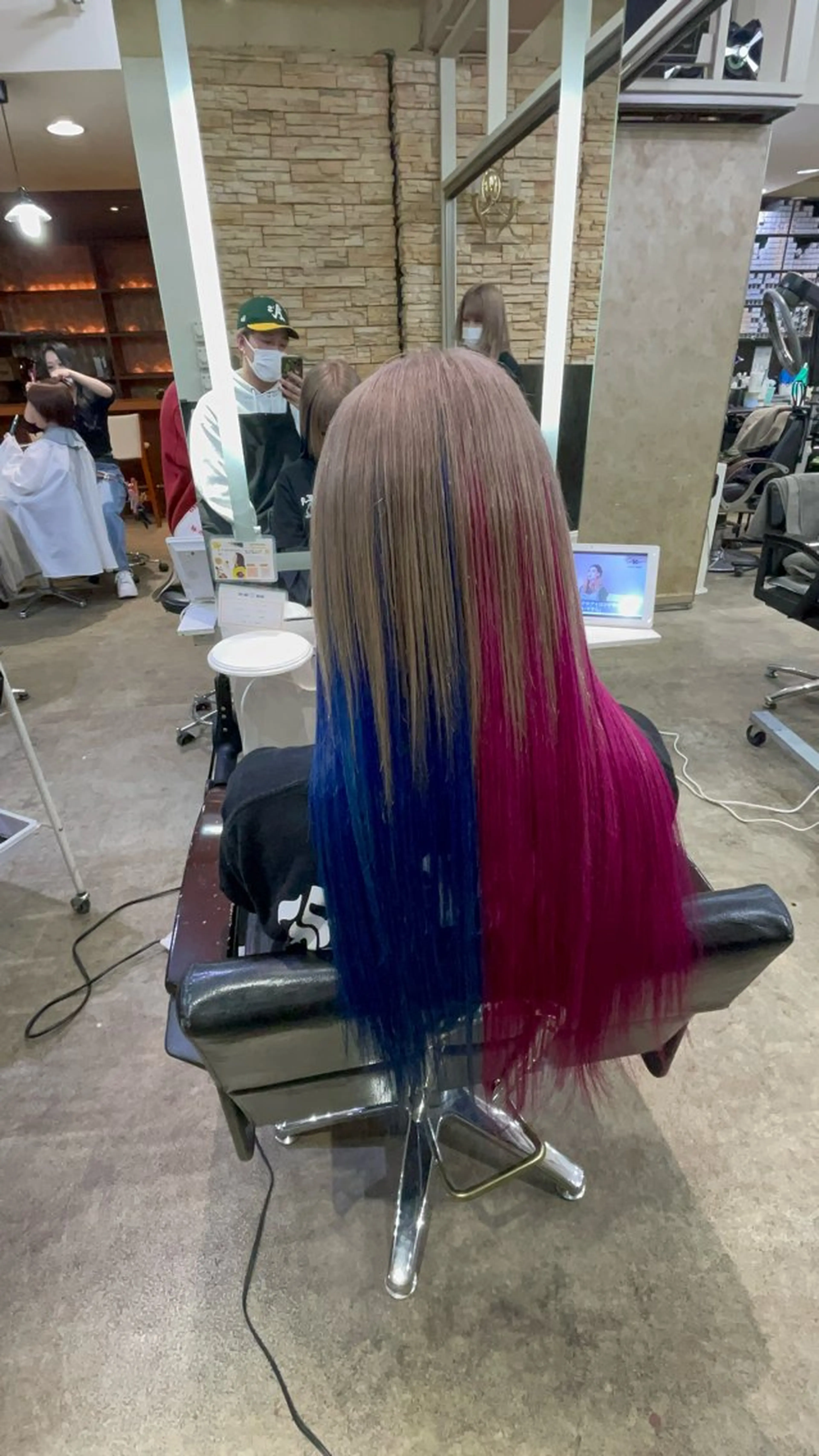 ロング カラー エクステ PSY【サイ】 /池袋/RYUSEIのヘアスタイル