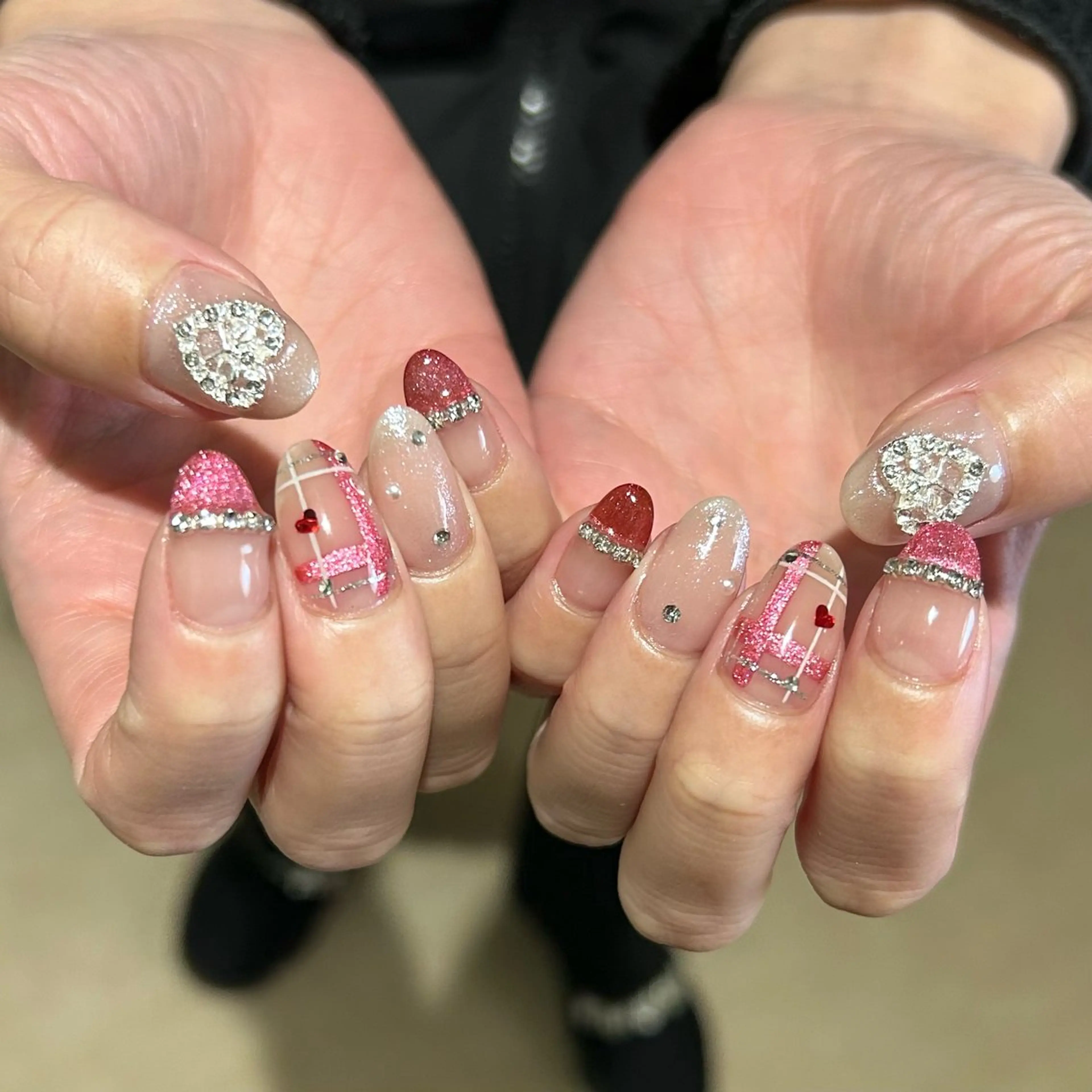 ネイル パラあり！フィルイン 美フォルムのネイルデザイン