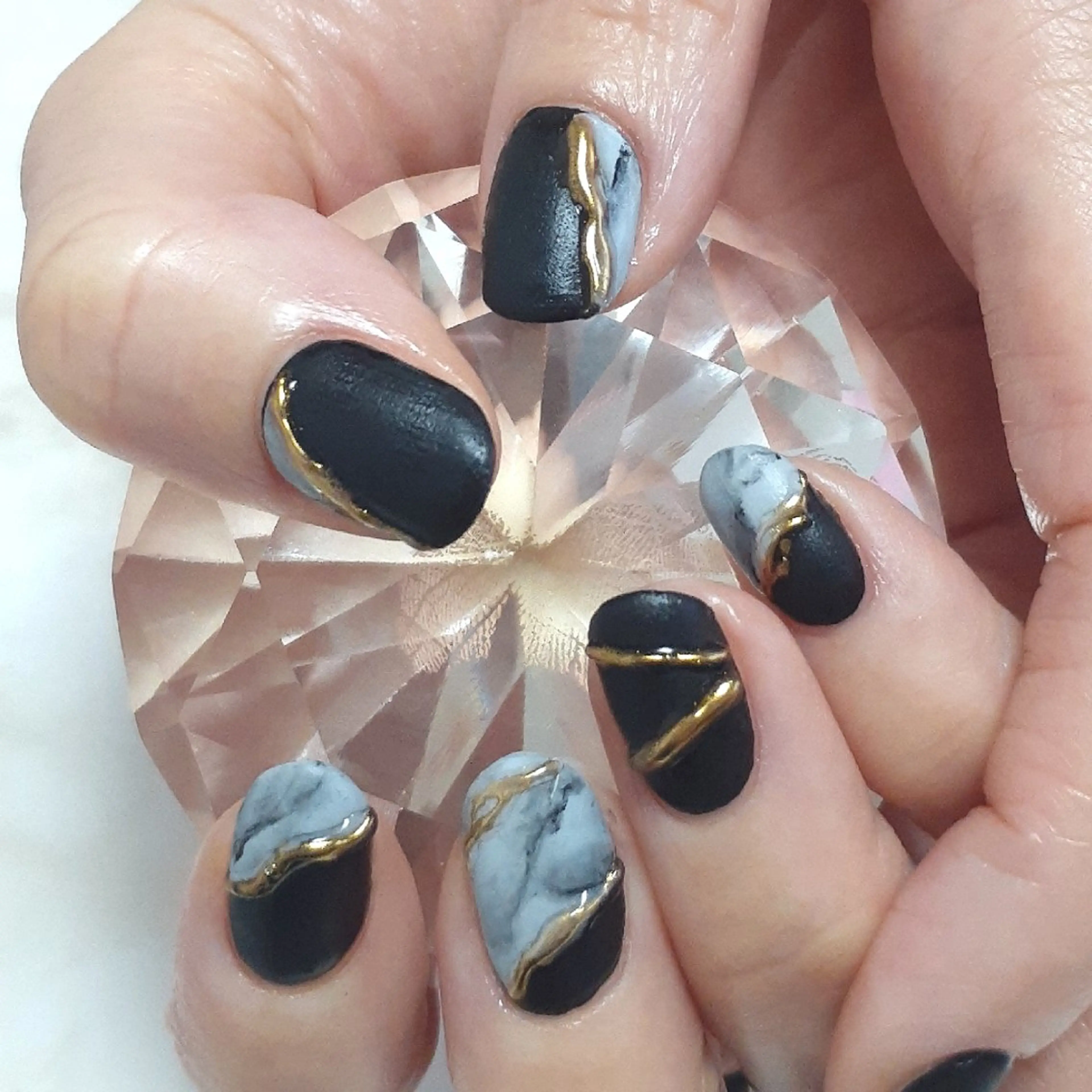 ネイル 持ち込み ハンドネイル 池元 真由美のネイルデザイン