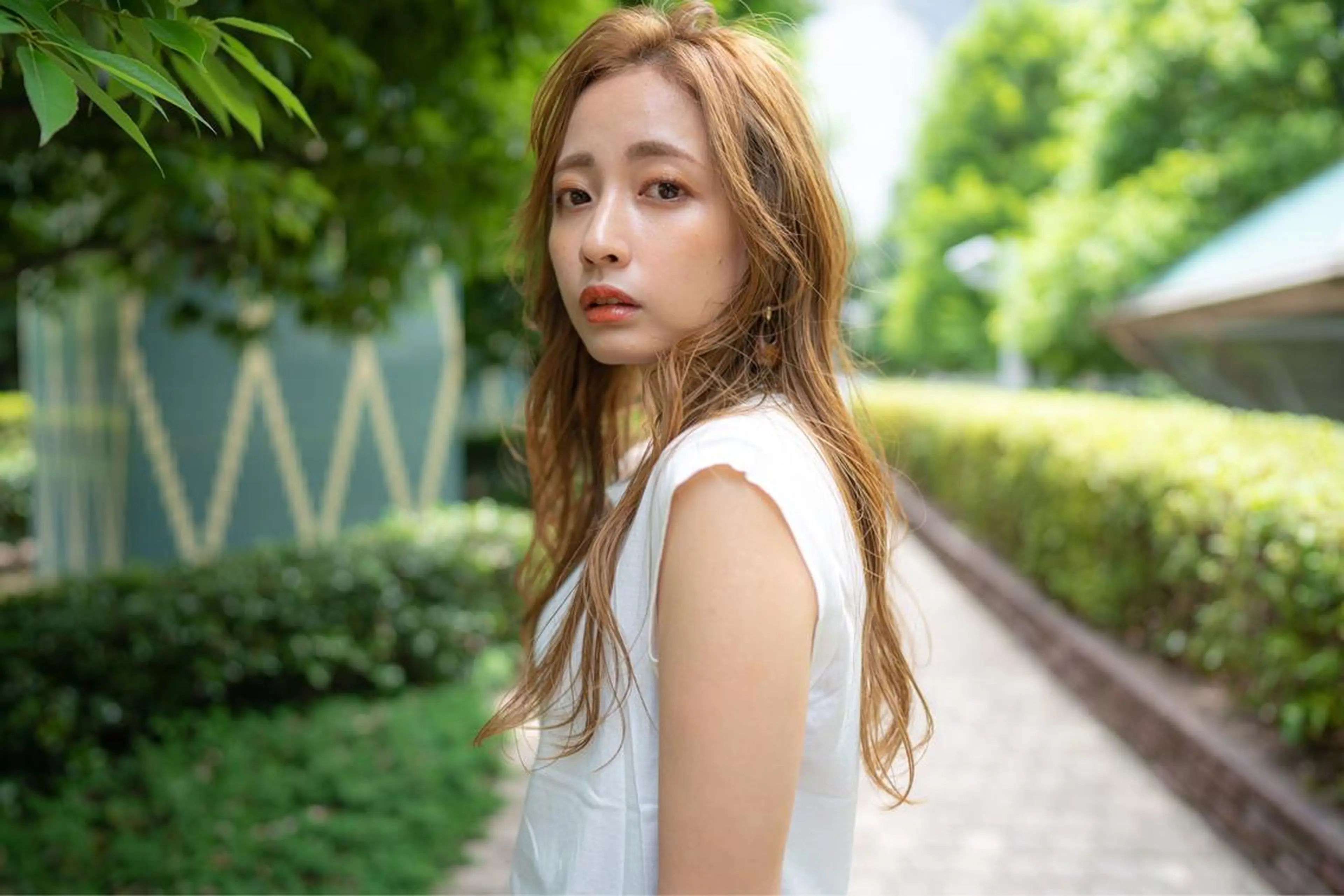 セミロング カラー パーマ 🉐レイヤー/塩見 弘樹🉐渋谷のヘアスタイル