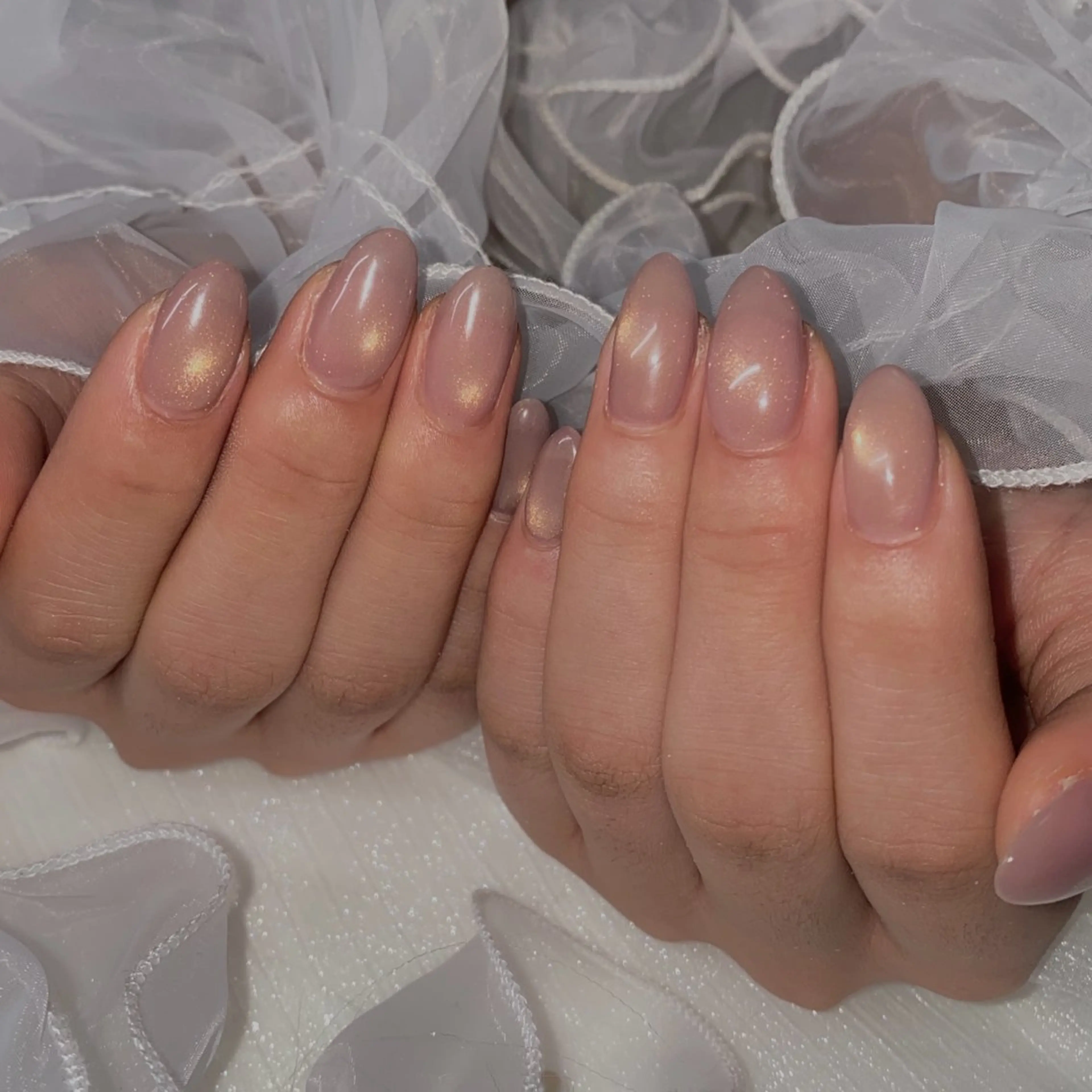 ネイル ジェルネイル 韓国ネイル ロングネイル マグネットネイル ミラーネイル ハンドネイル Roi〈ロワ〉 Reikaのネイルデザイン