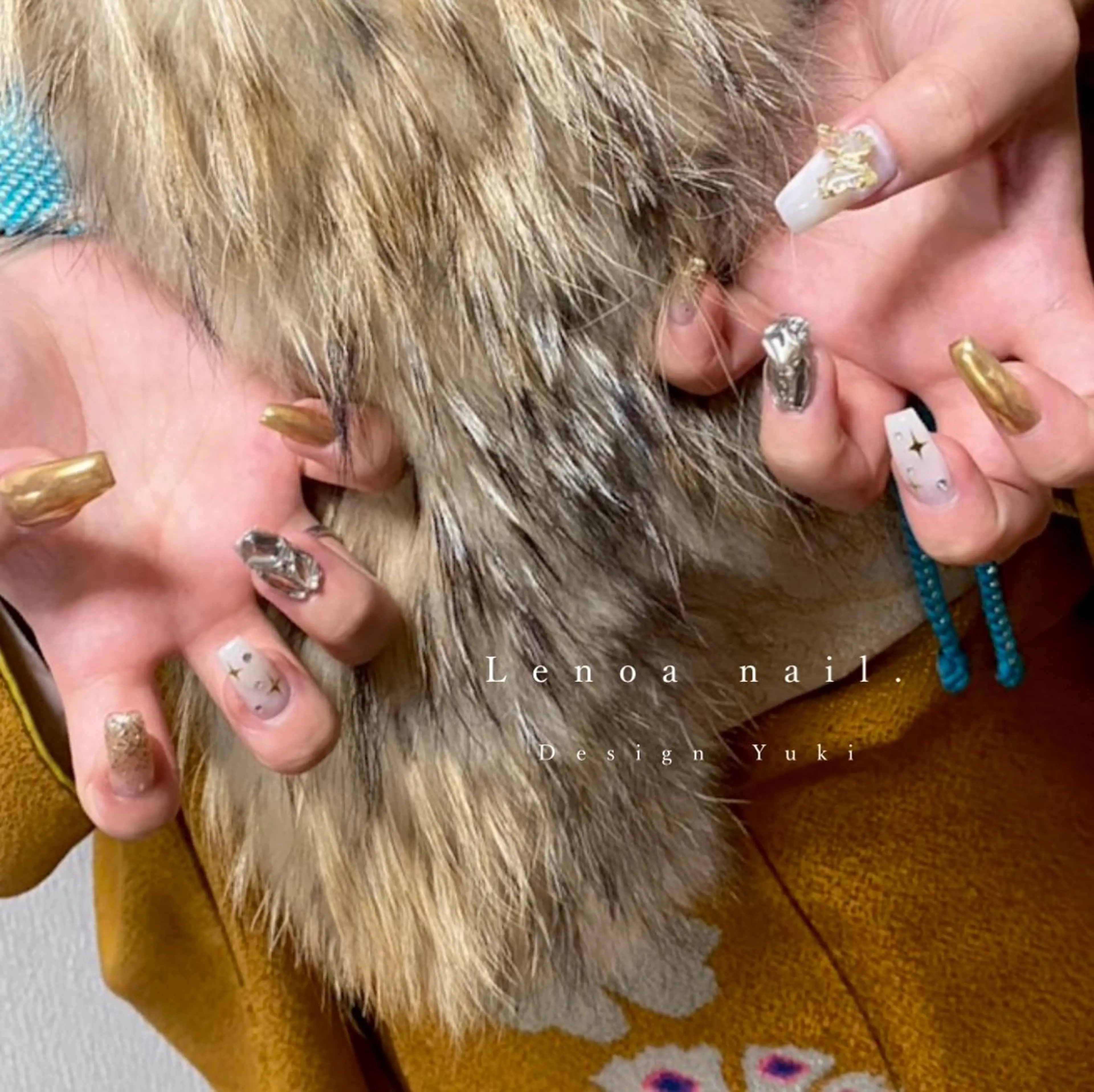 ネイル ハンドネイル Lenoa Yukiのネイルデザイン