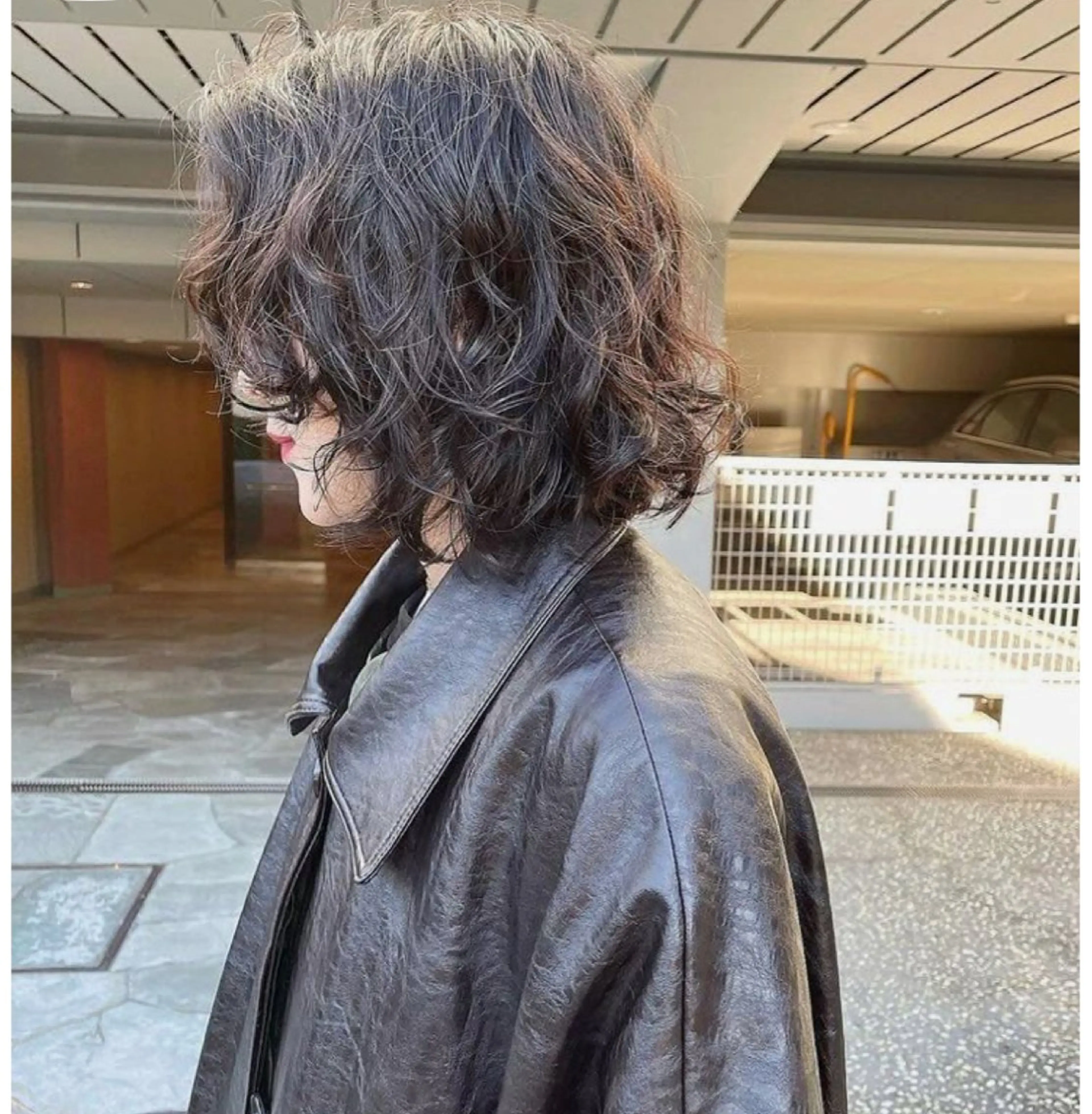 ショート パーマ 兵頭 稀星のヘアスタイル