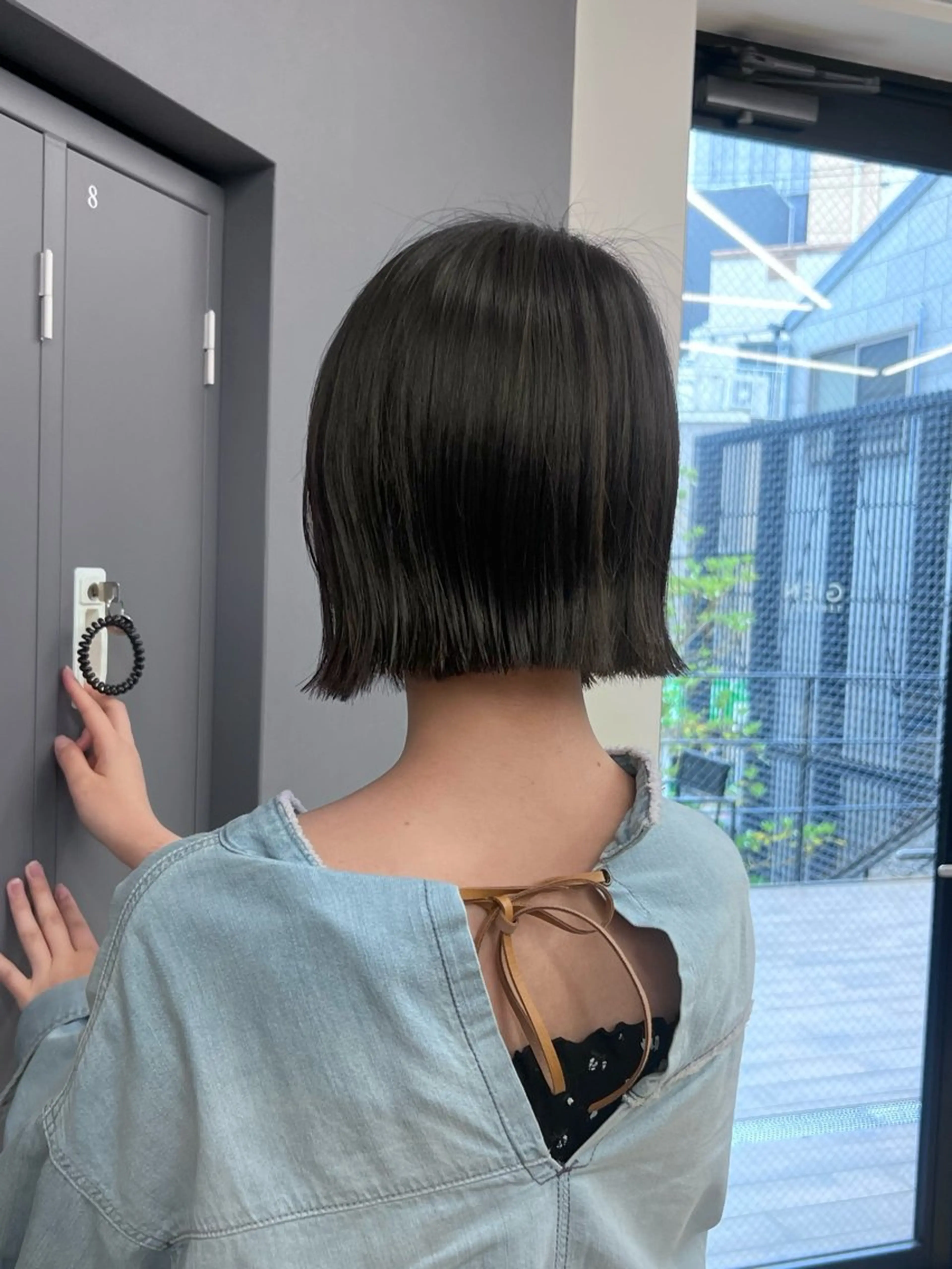 ショート 中田 姫歌のヘアスタイル