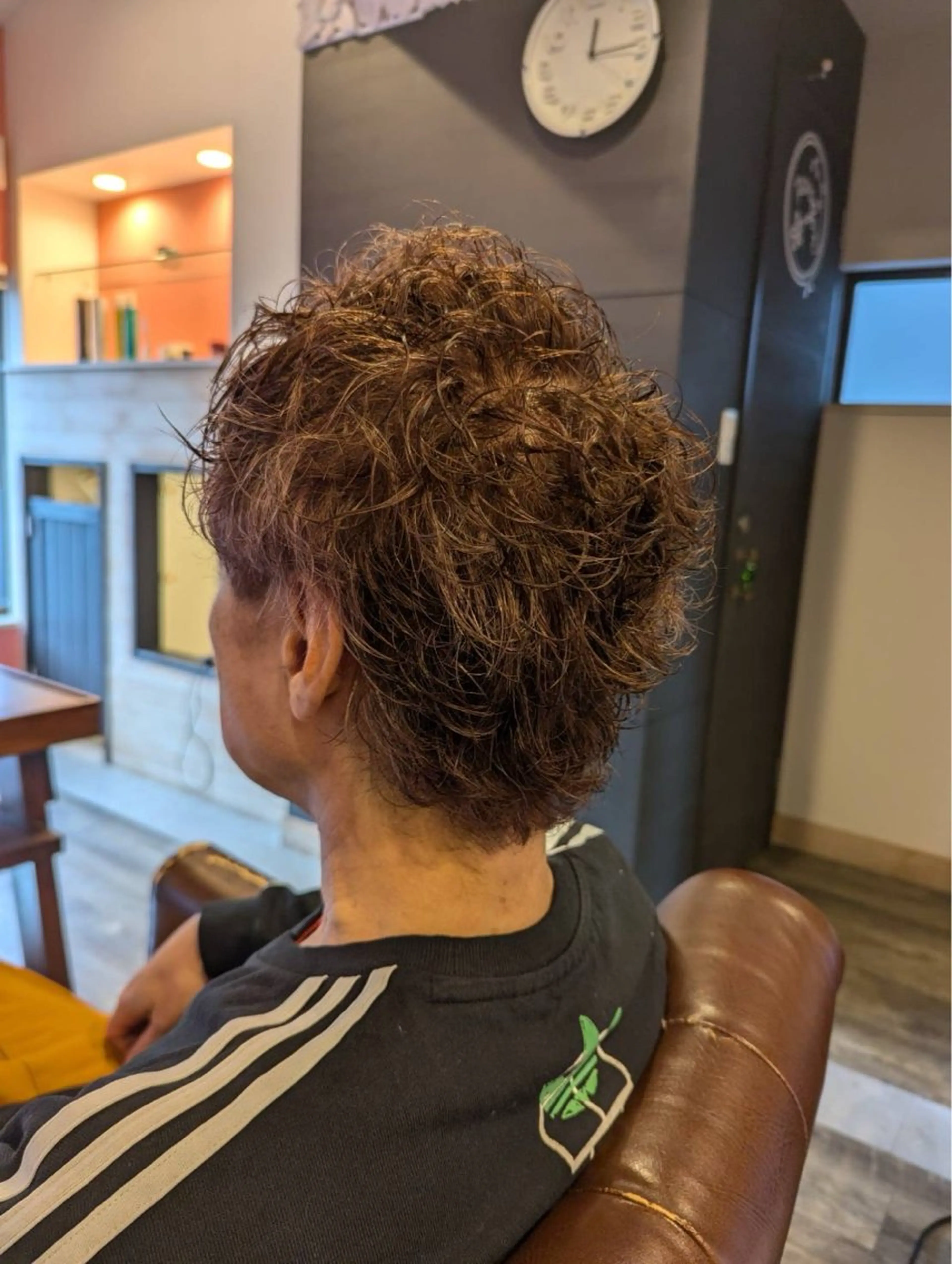 パーマ メンズ パーマ 安達 望のヘアスタイル