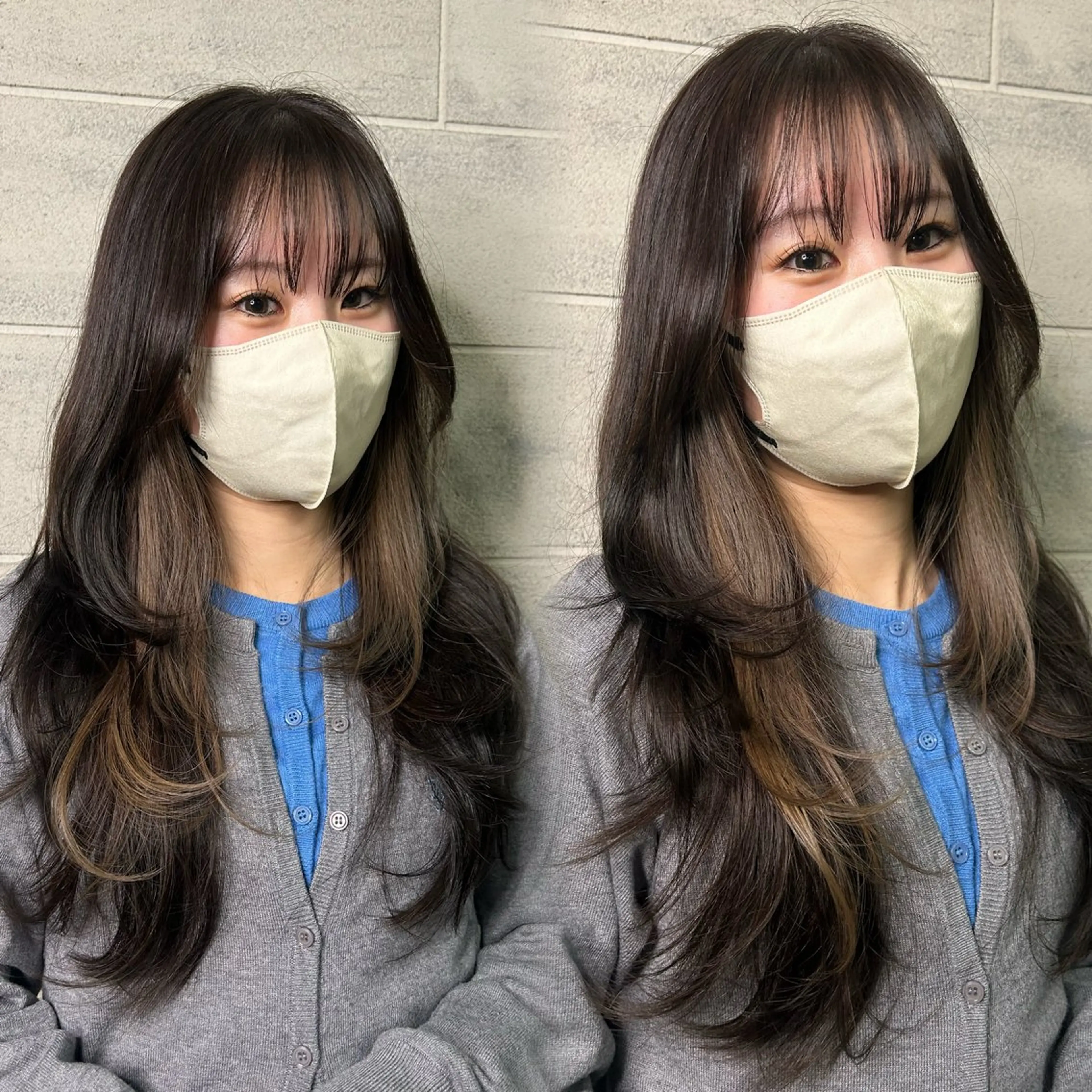 ロング カラー ヘアカラー LUAU karin  神戸のヘアスタイル