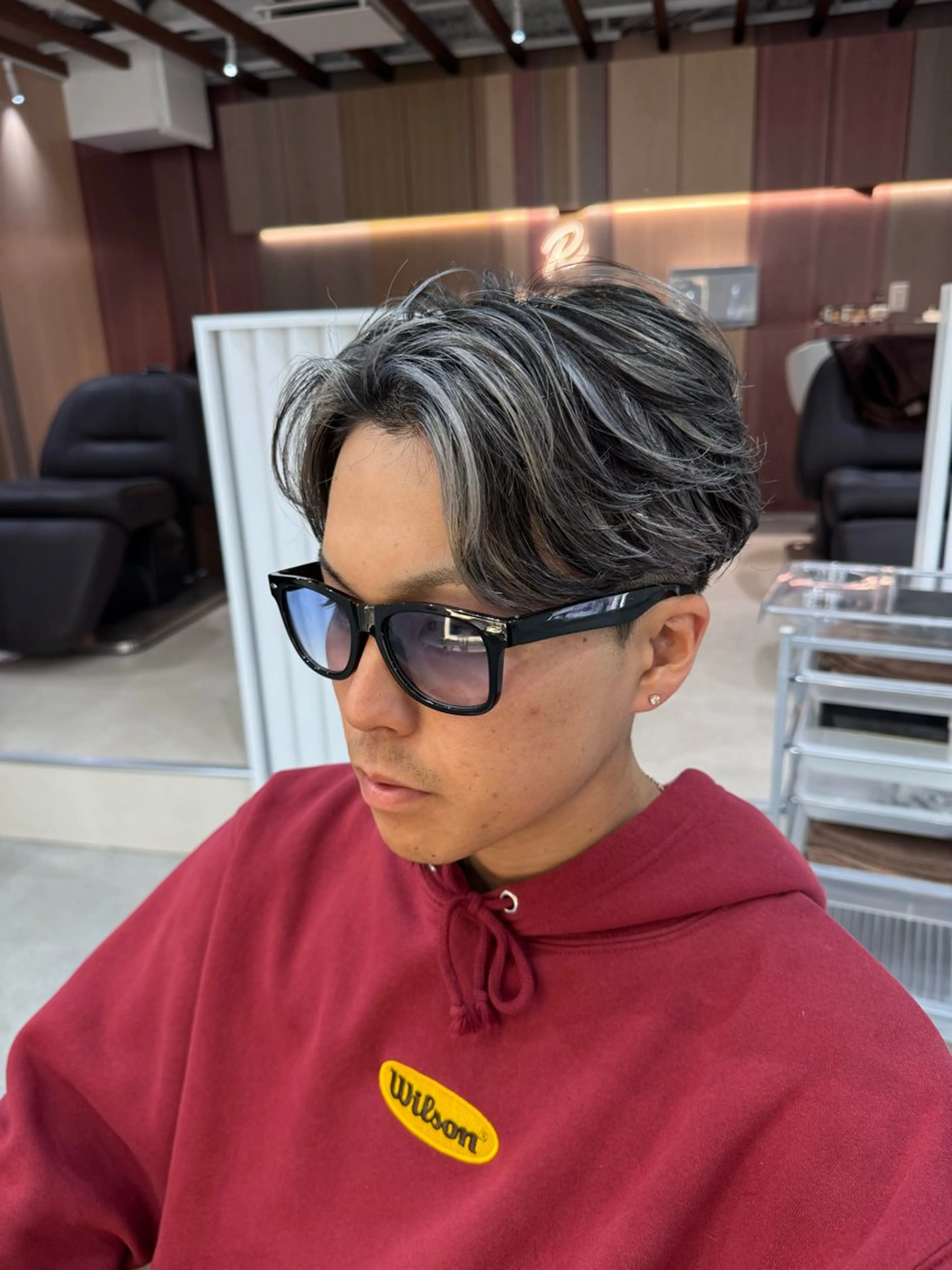 カラー メンズ KAITO メンズ特化美容師のヘアスタイル